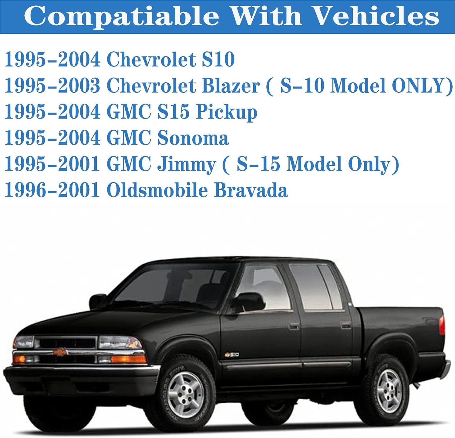 93356553 for Chevy S10 Door Hinge Pin and Bushing Repair Kit Chevrolet Blazer GM