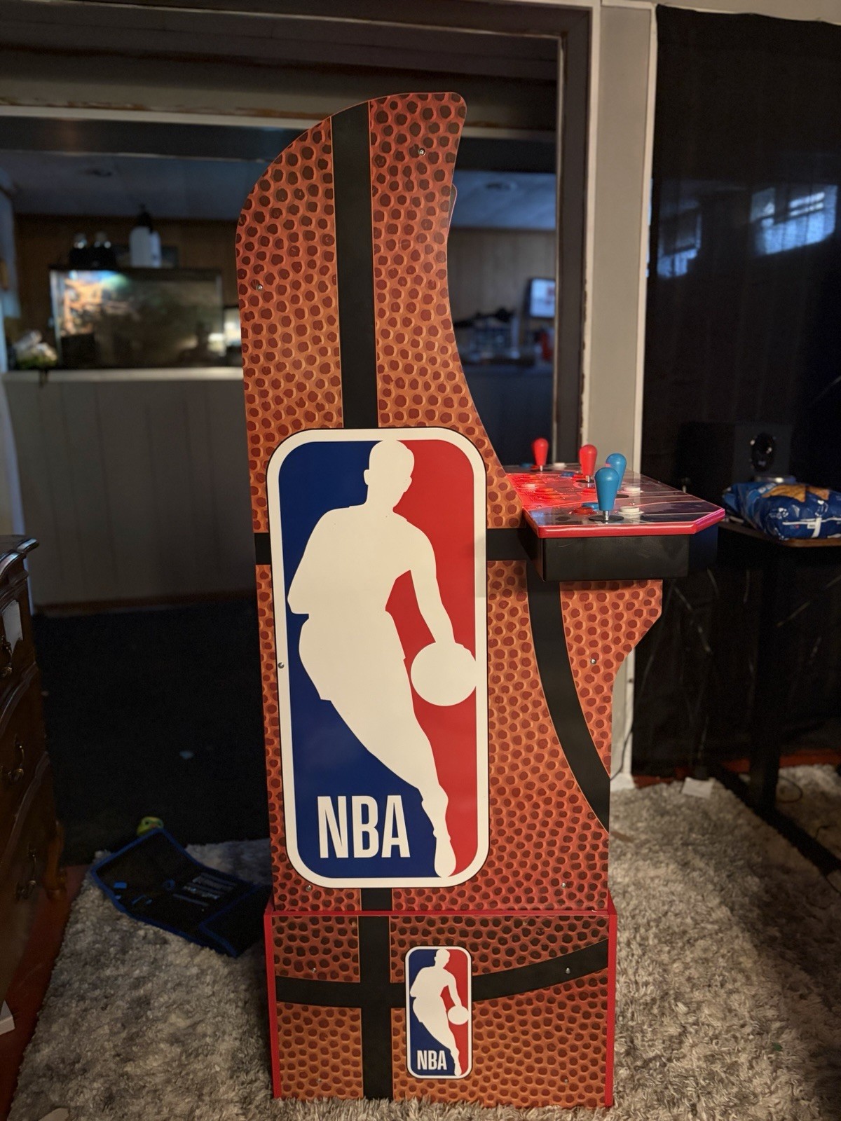 Arcade 1up NBA Jam player With Riser