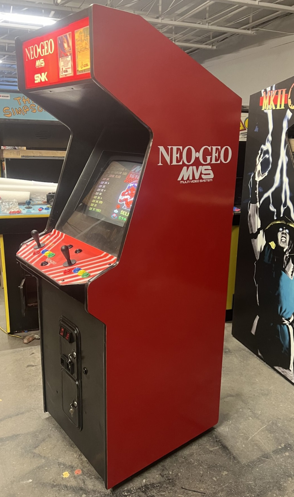 PUZZLE BOBBLE – NEO GEO ARCADE MACHINE by SNK (Excellent Condition) *RARE*