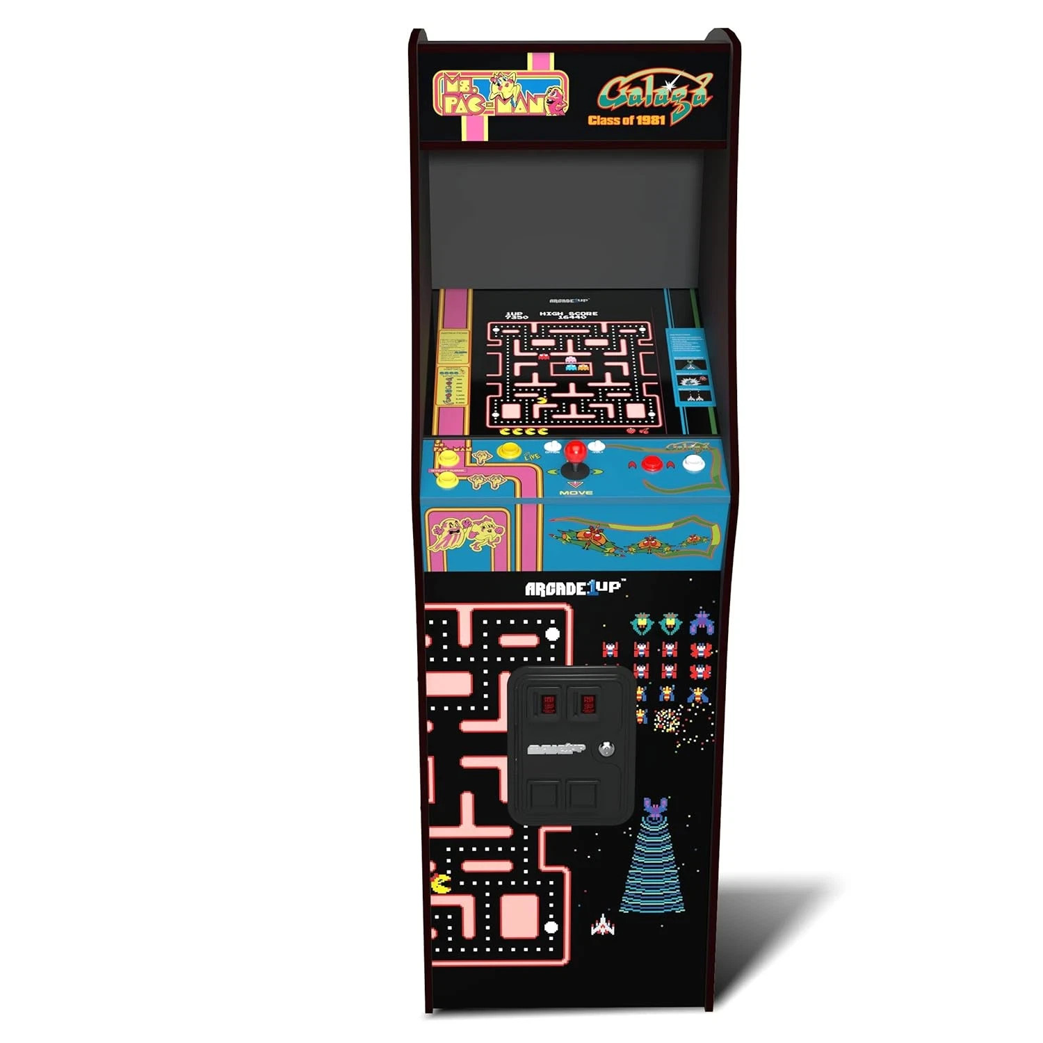 Deluxe 5ft Arcade Machine – 12 Classic Games for Home Fun!