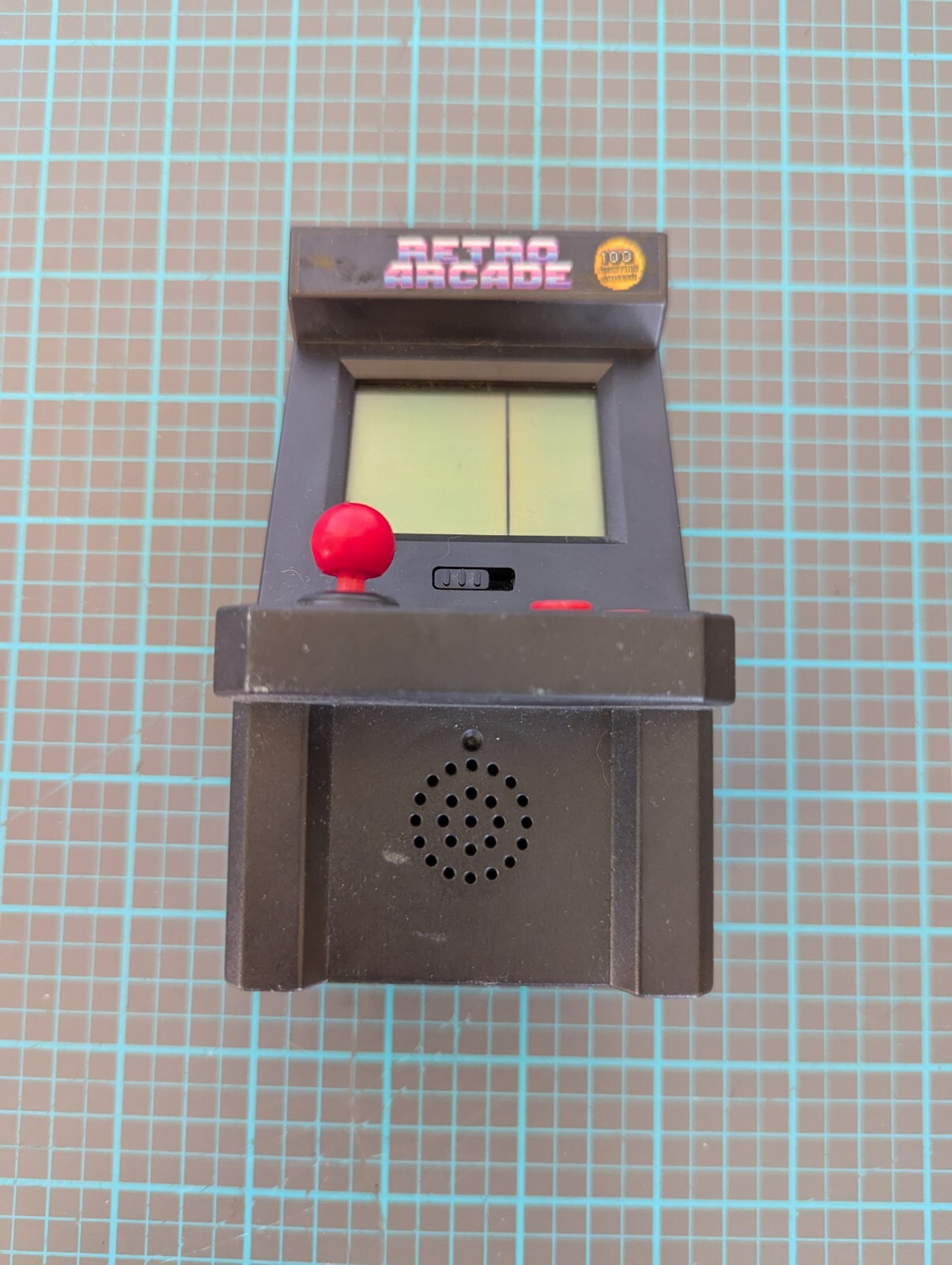 Retro Arcade 100 Exciting Games Mini Plastic Game Machine Tested Works