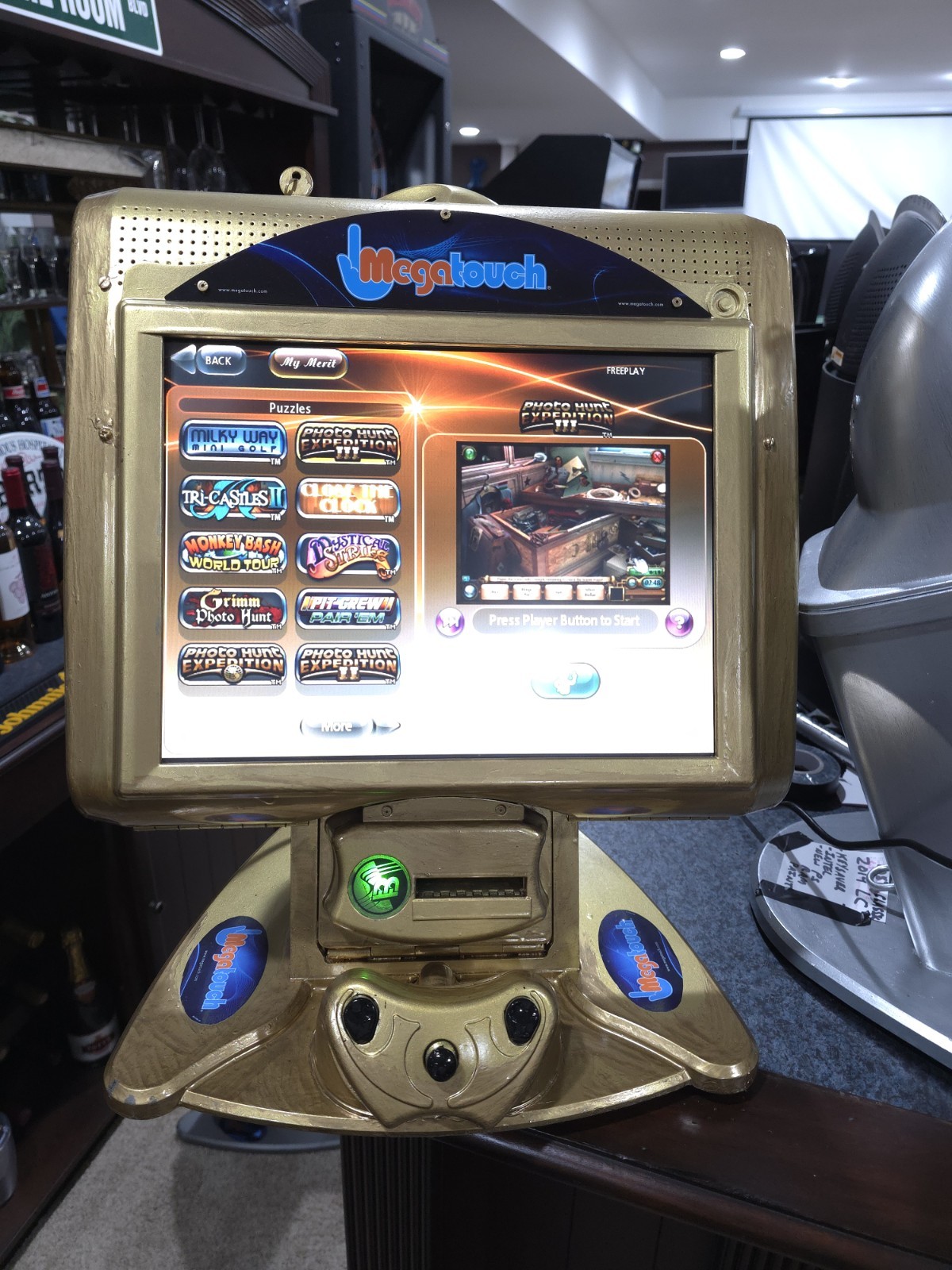 Megatouch Ion 2014 Lost Classics Touchscreen Game. Repair Service in Chicago!