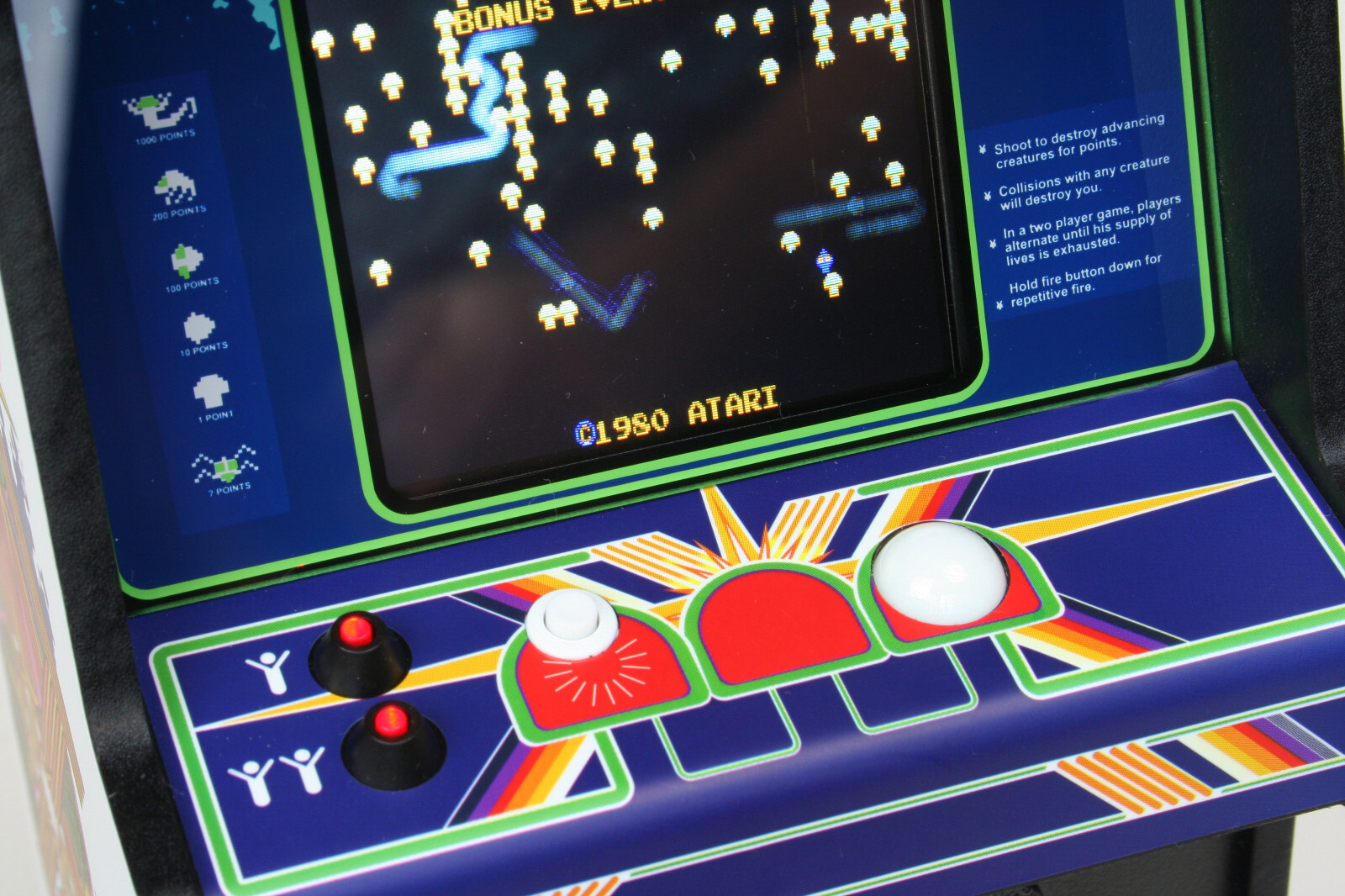 New Wave Toys Replicade Atari Centipede 1/6 Scale Arcade Game 100% Brand New NIB