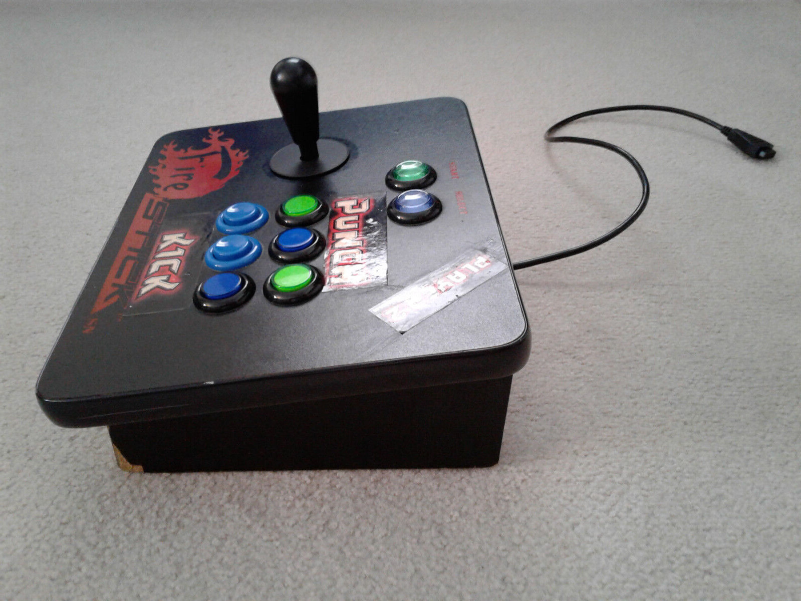 Used, custom built JAMMA arcade supergun for PCB boards – home arcade system
