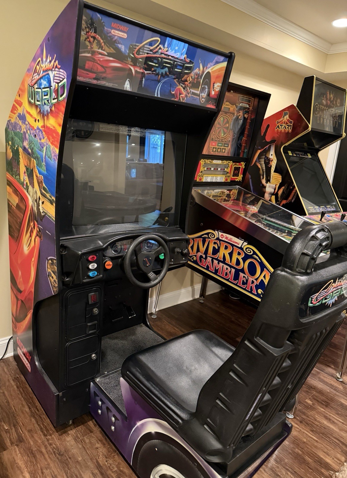 Cruis’n World Arcade Machine – Sit down Driving Game