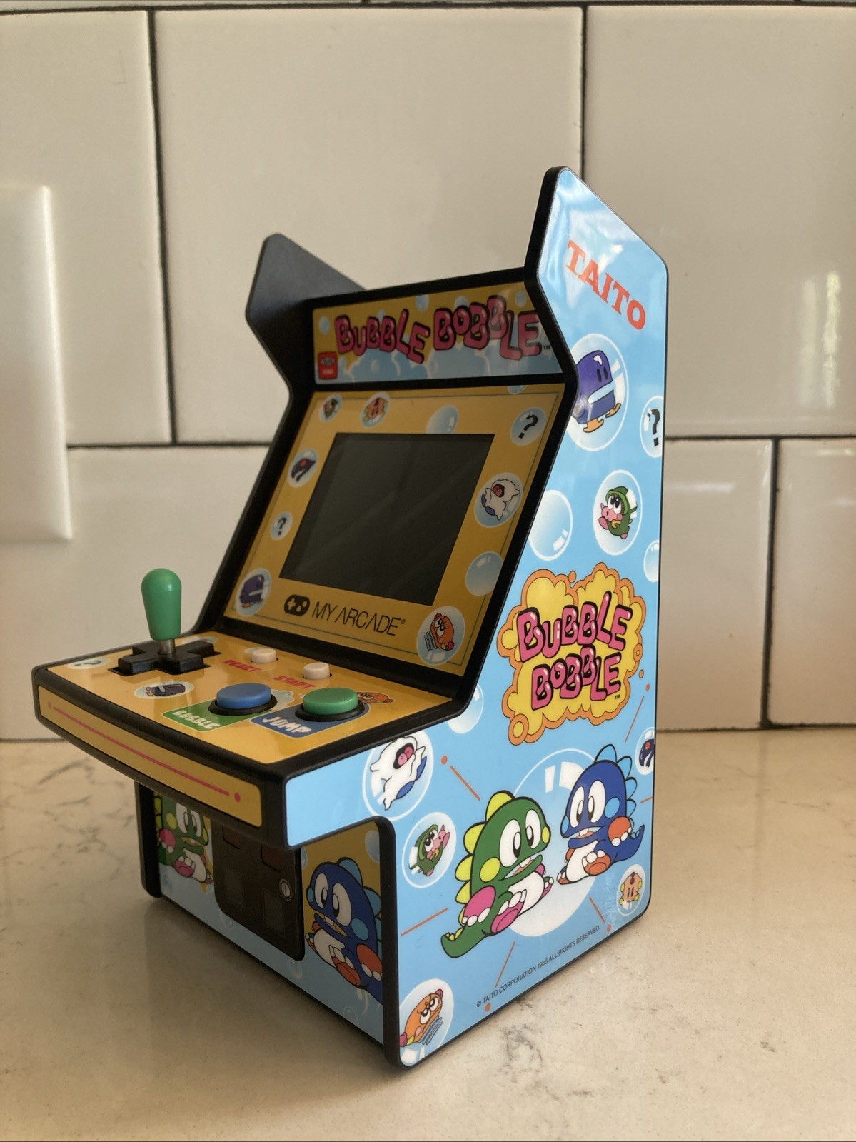 WB My Arcade DGUNL-3241 Bubble Bobble Micro Player Retro Arcade Machine – 6.75″