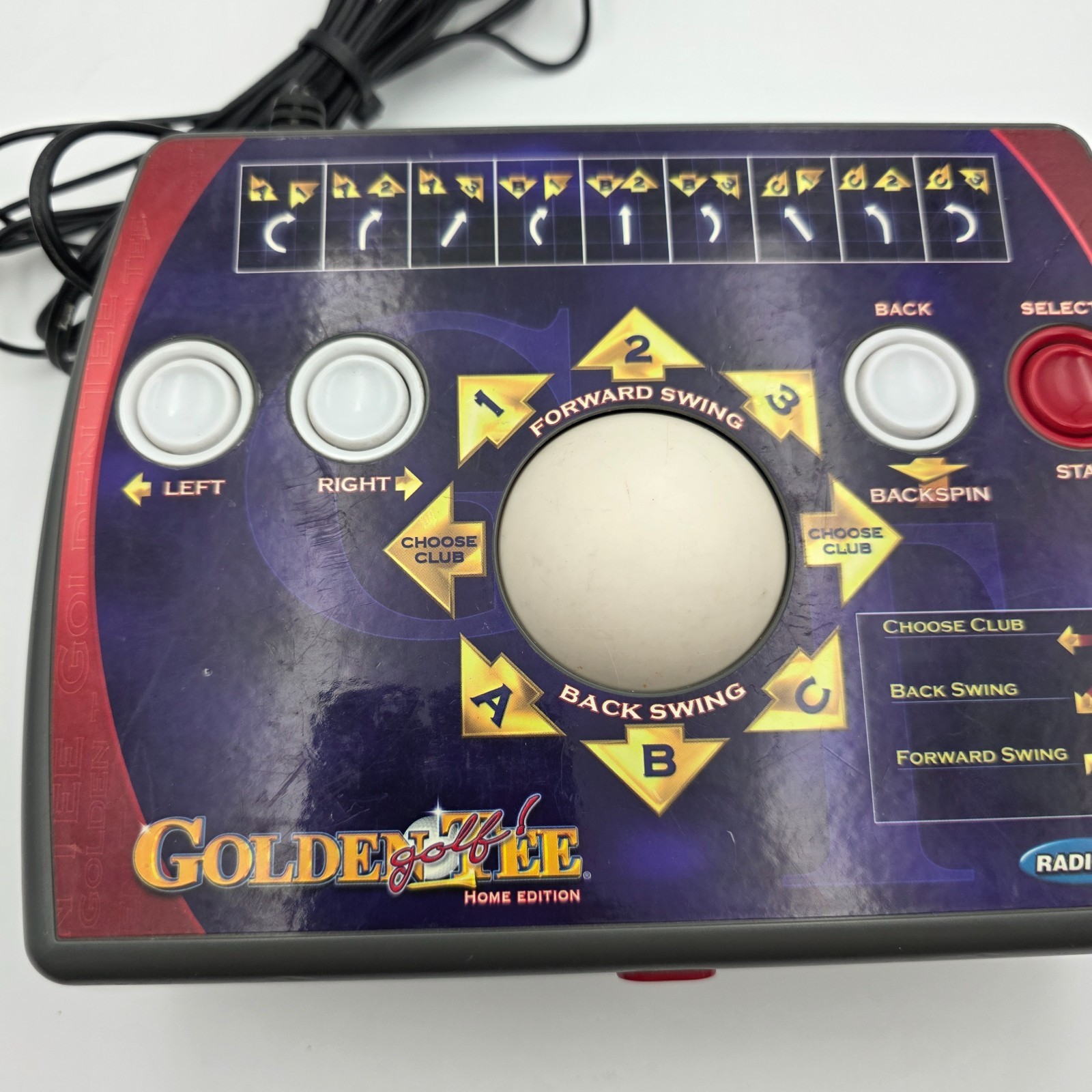 Golden Tee Golf Home Edition Arcade Plug and Play TV Video Game Radica 2005