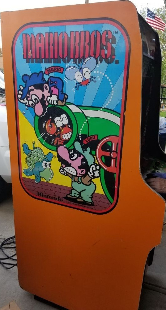Nintendo Mario Bros. Upright Video Arcade Cabinet 2-Player TMA1-PP-US 1983