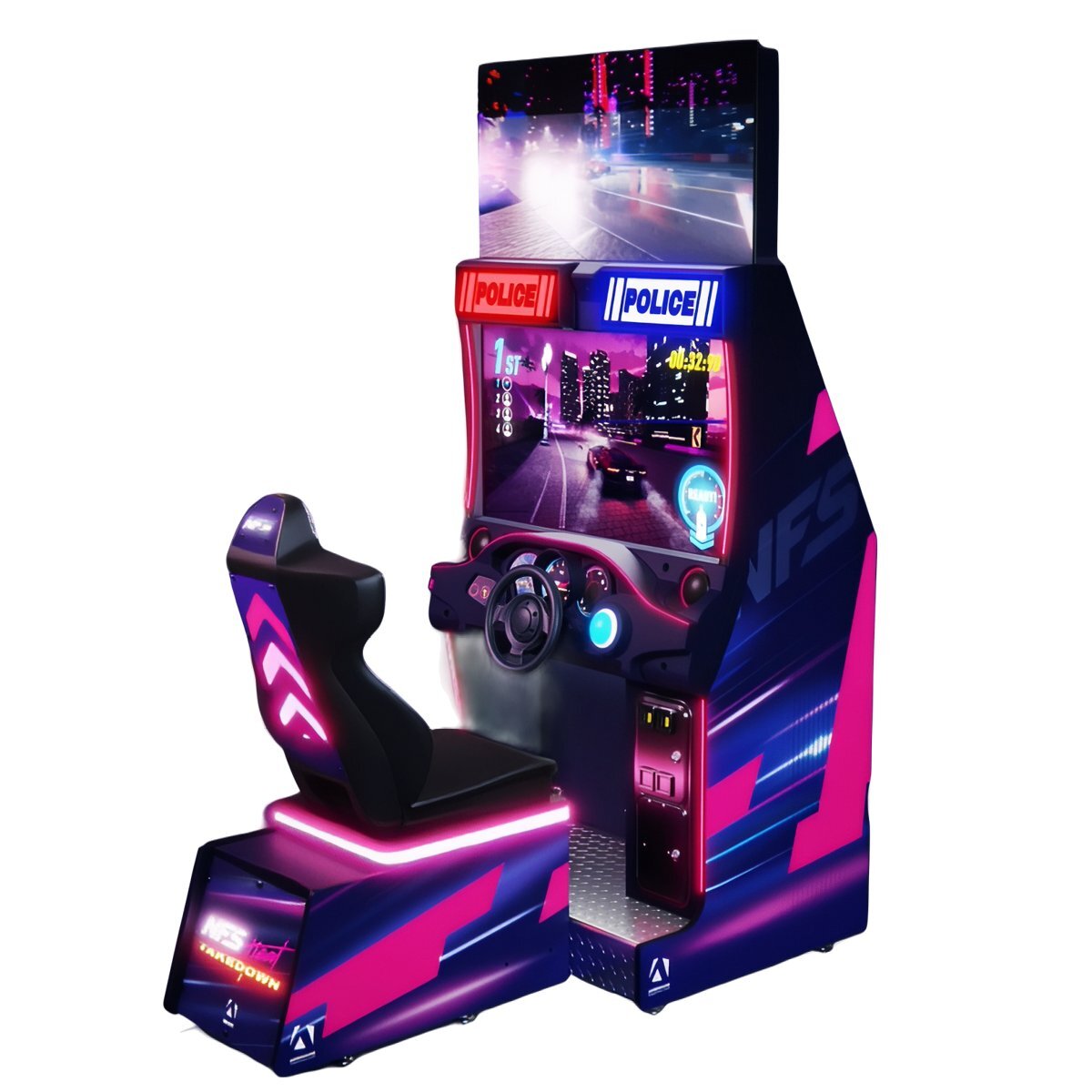 Adrenaline Need For Speed – Heat Takedown Racing Arcade Game
