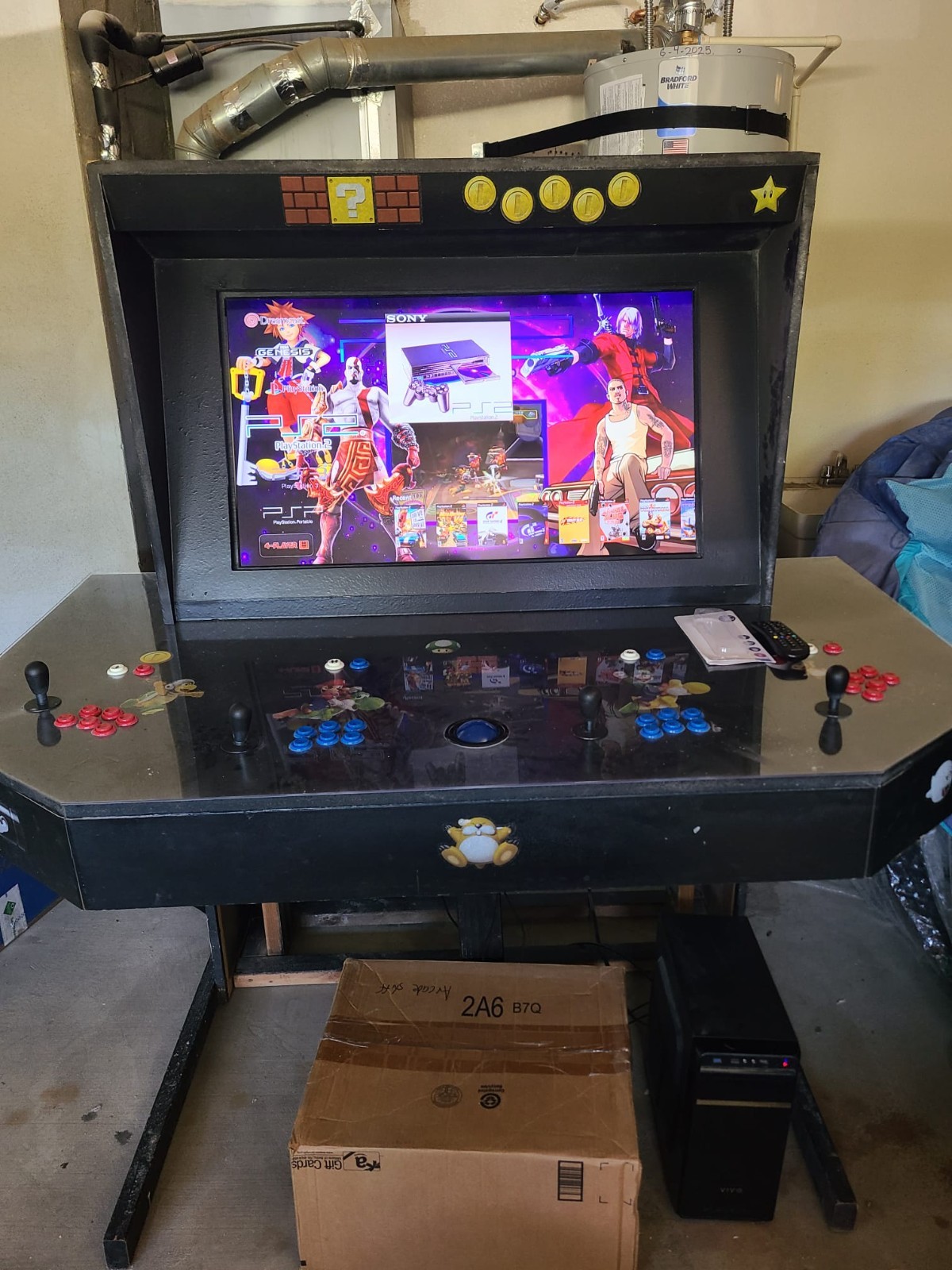 Custom Built 4 Player Arcade