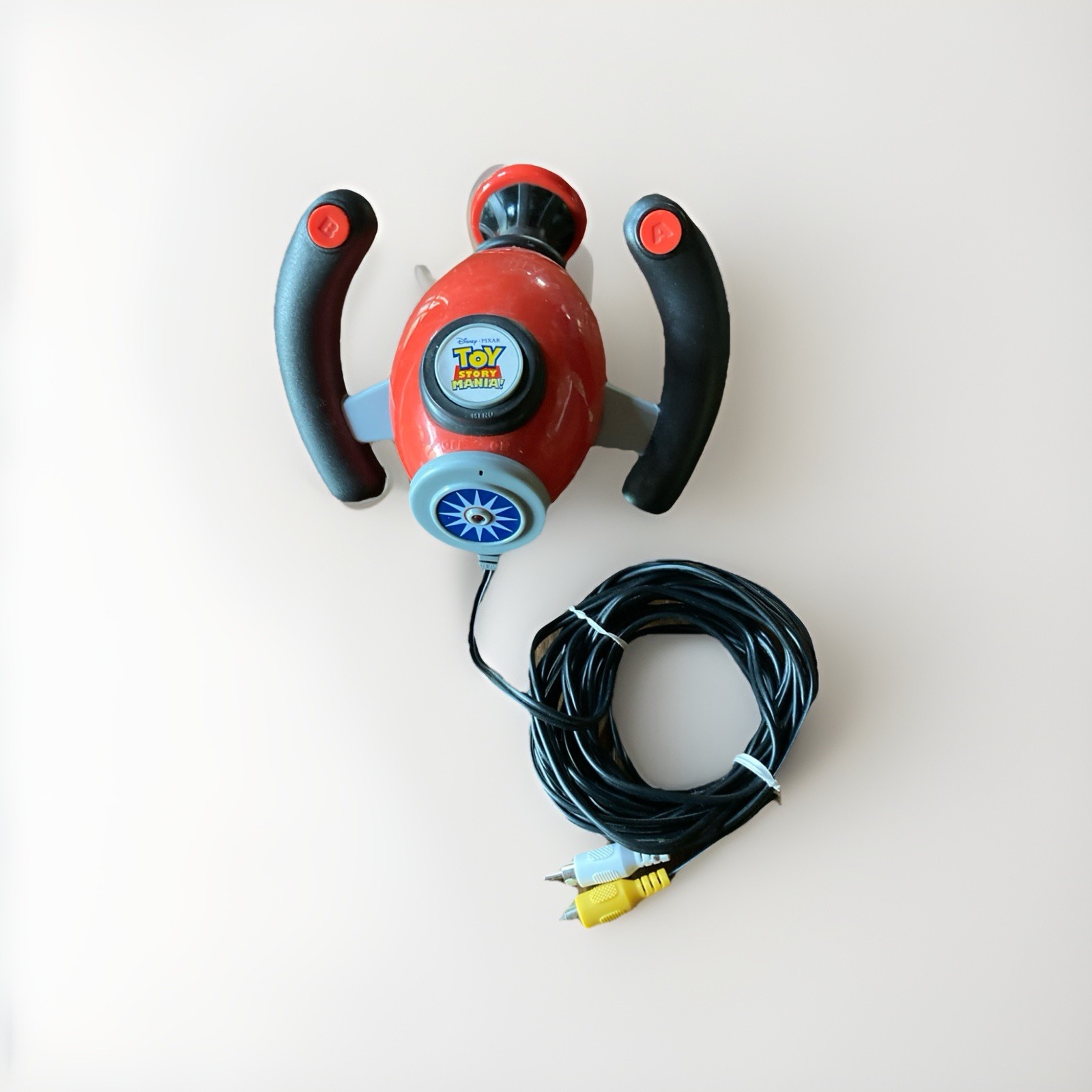 2010 Jakks Disney Pixar Story Mania Plug & Play Control Tv Games Red