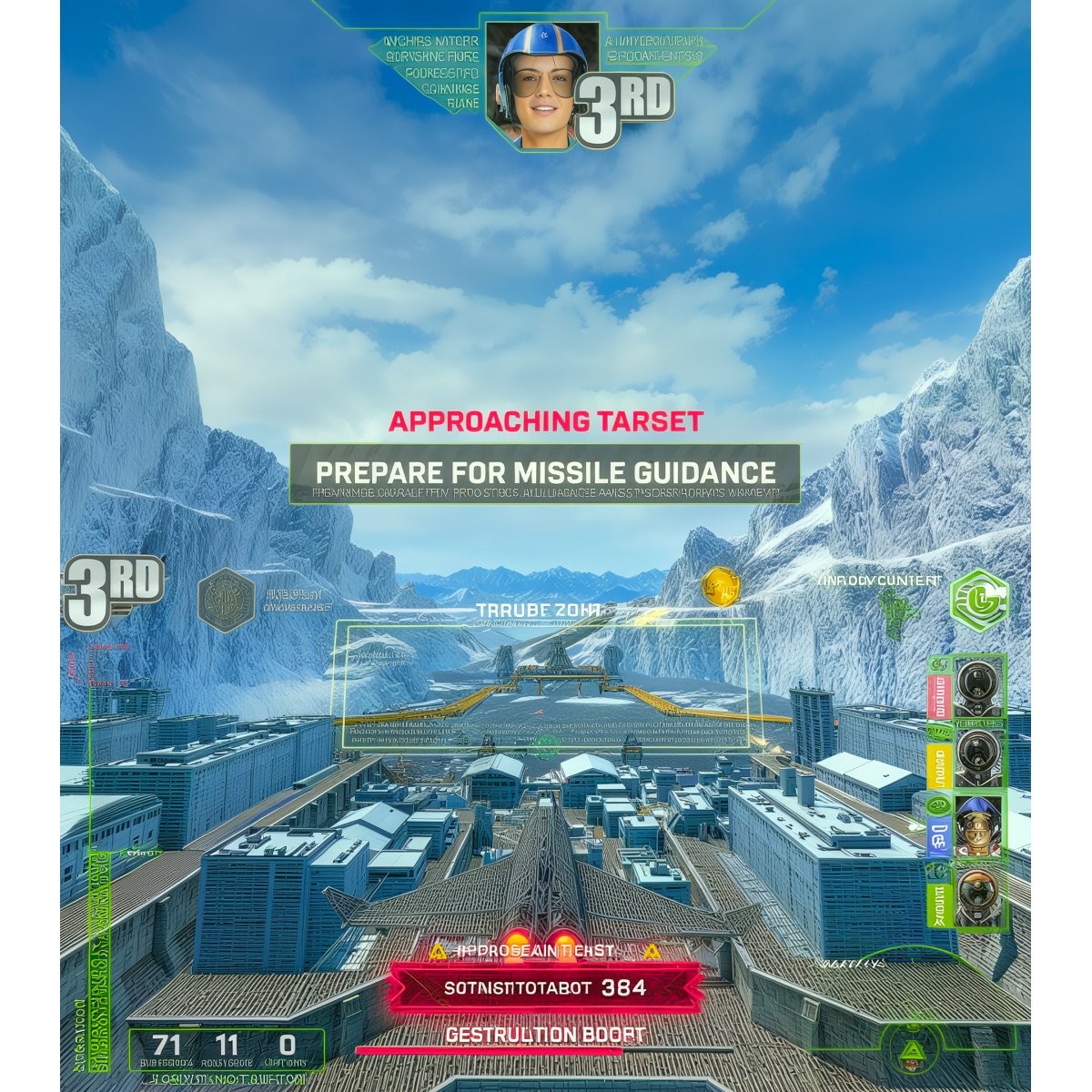 Raw Thrills Top Gun Maverick Flying Driving Simulator Arcade Game