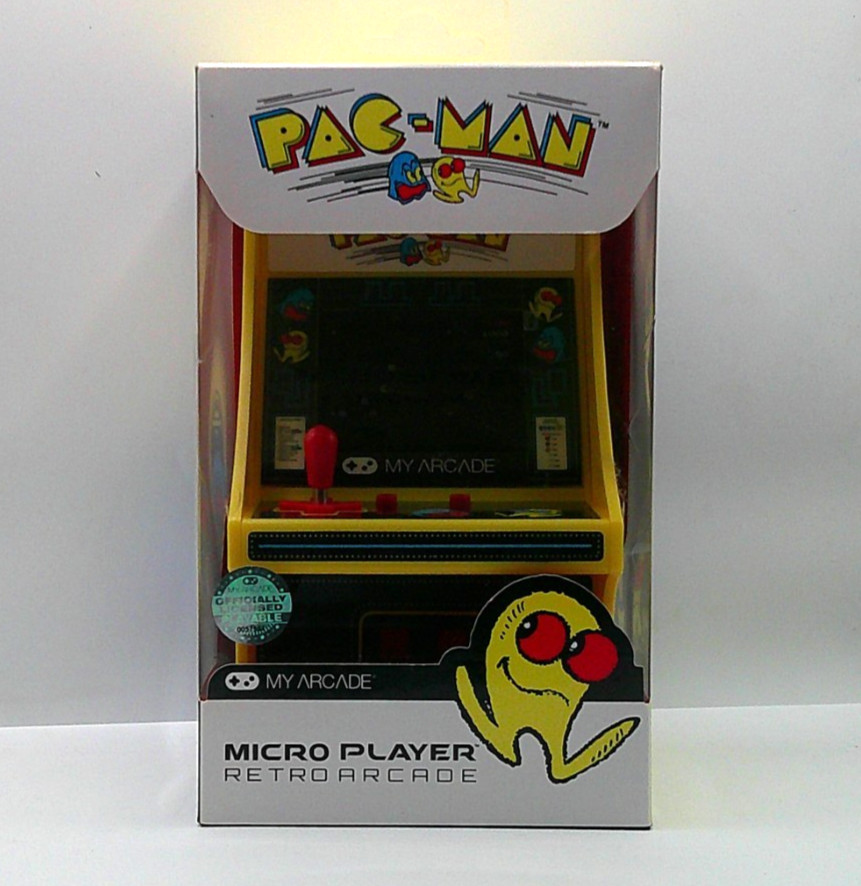 My Arcade DGUNL-3220 Pac-Man Micro Player Retro Arcade Machine | 6 Inch Cabinet