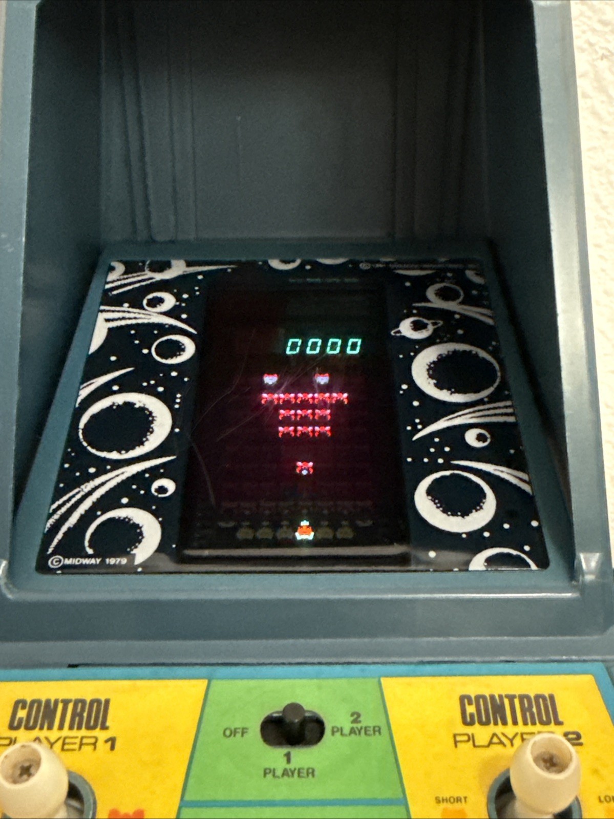 VTG 1981 Coleco – Galaxian Mini Tabletop Mini Arcade Game Nintendo Midway WORKS
