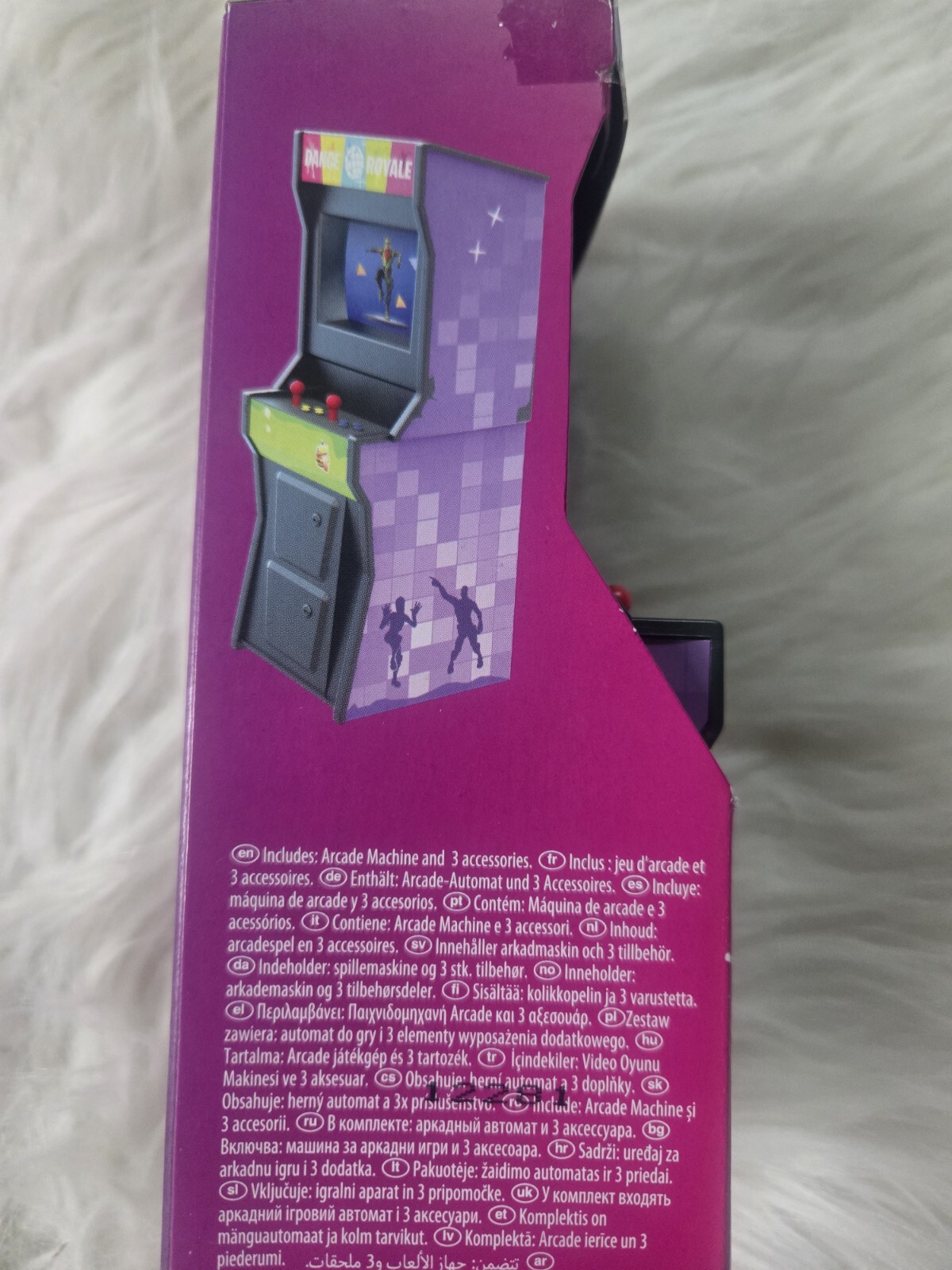 Hasbro Fortnite Victory Royale Series Arcade Machine w/ Accessories,Purple – NEW