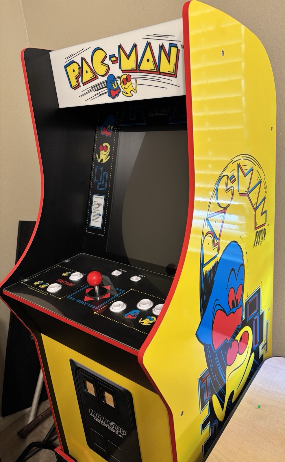 Arcade1up Pac-Man 12 in 1 legacy edition