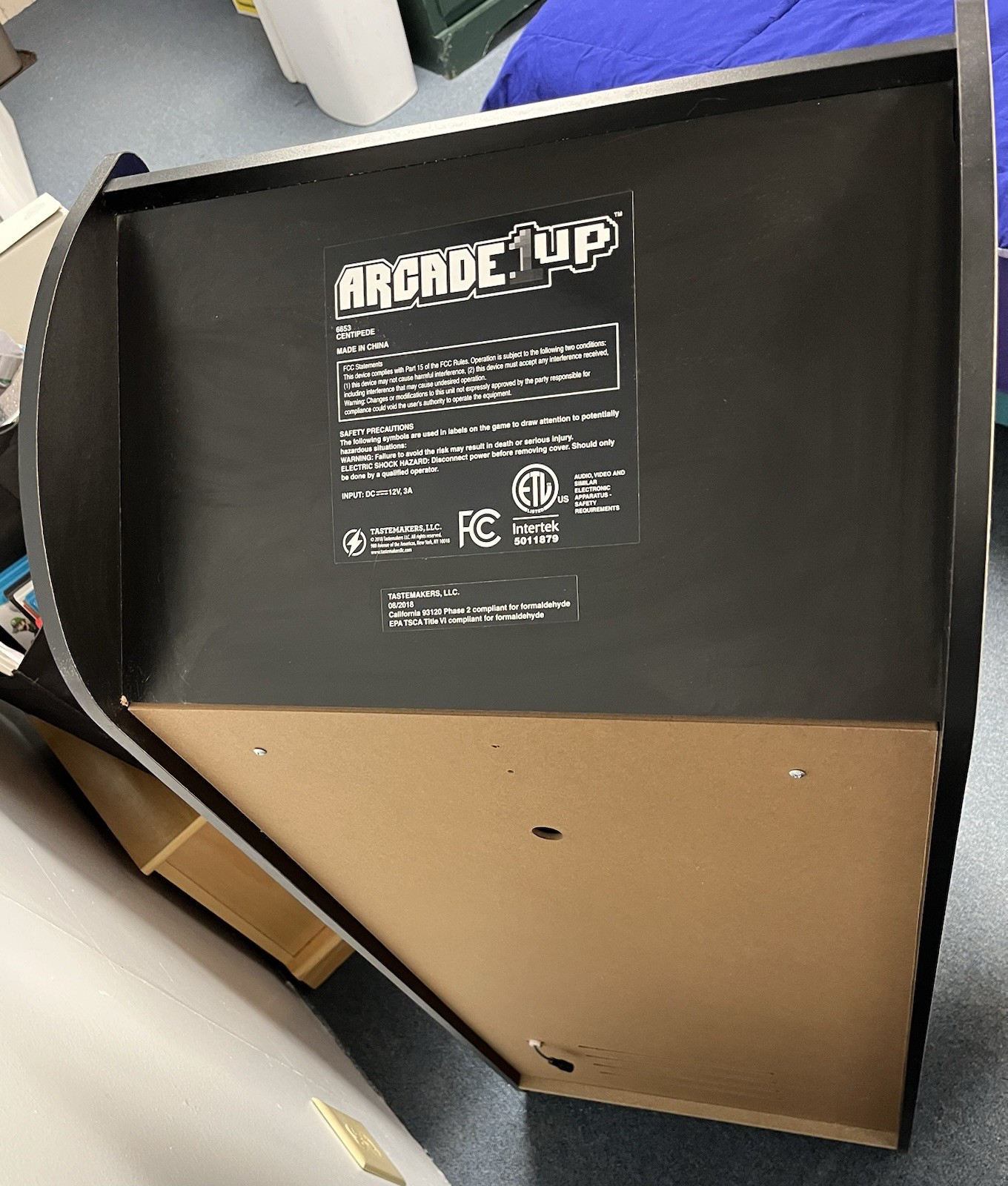 Arcade1Up Centipede 4-in-1 Video Arcade Machine Cabinet Atari