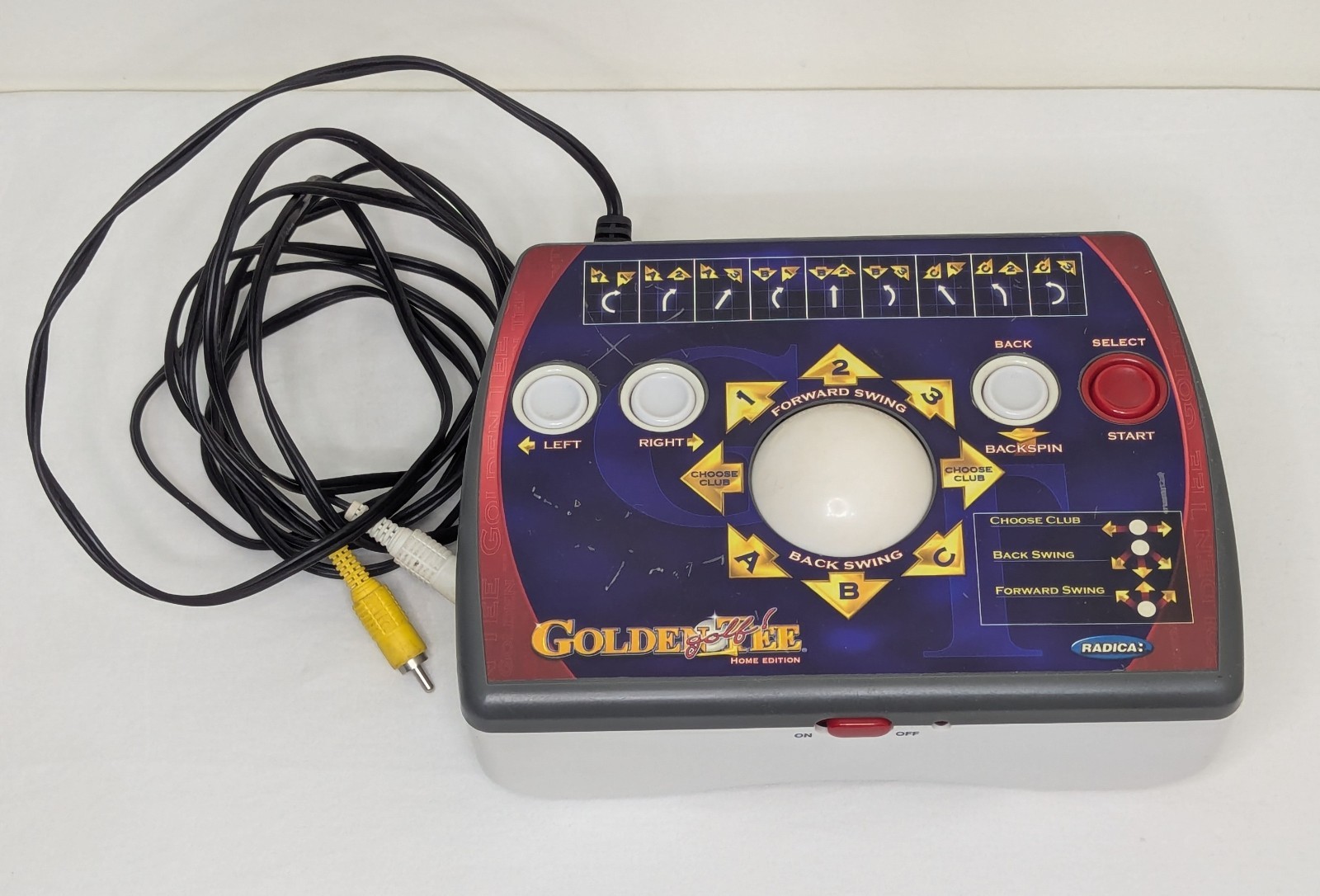 Radica GOLDEN TEE Plug & Play Arcade Golf Game Home Edition 2005 *Read*