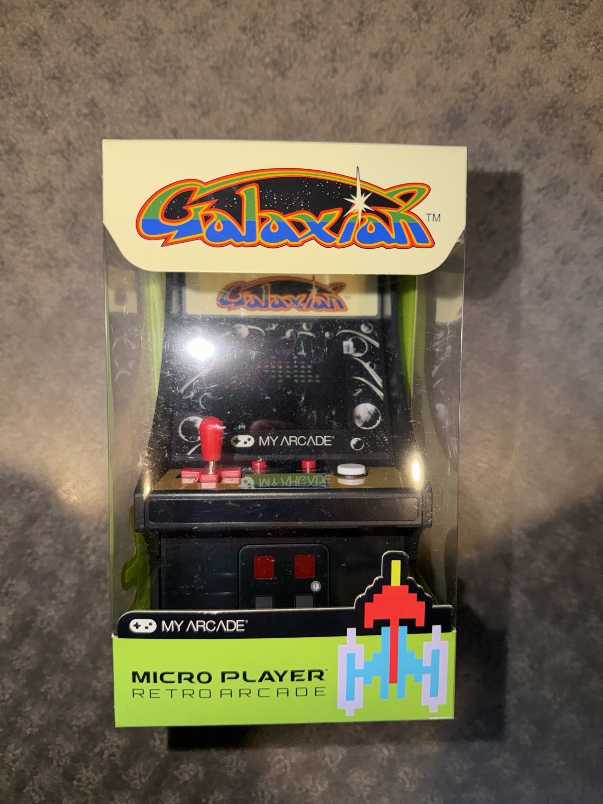 GALAXIAN My Arcade Retro Tabletop Mini Arcade Game 2018