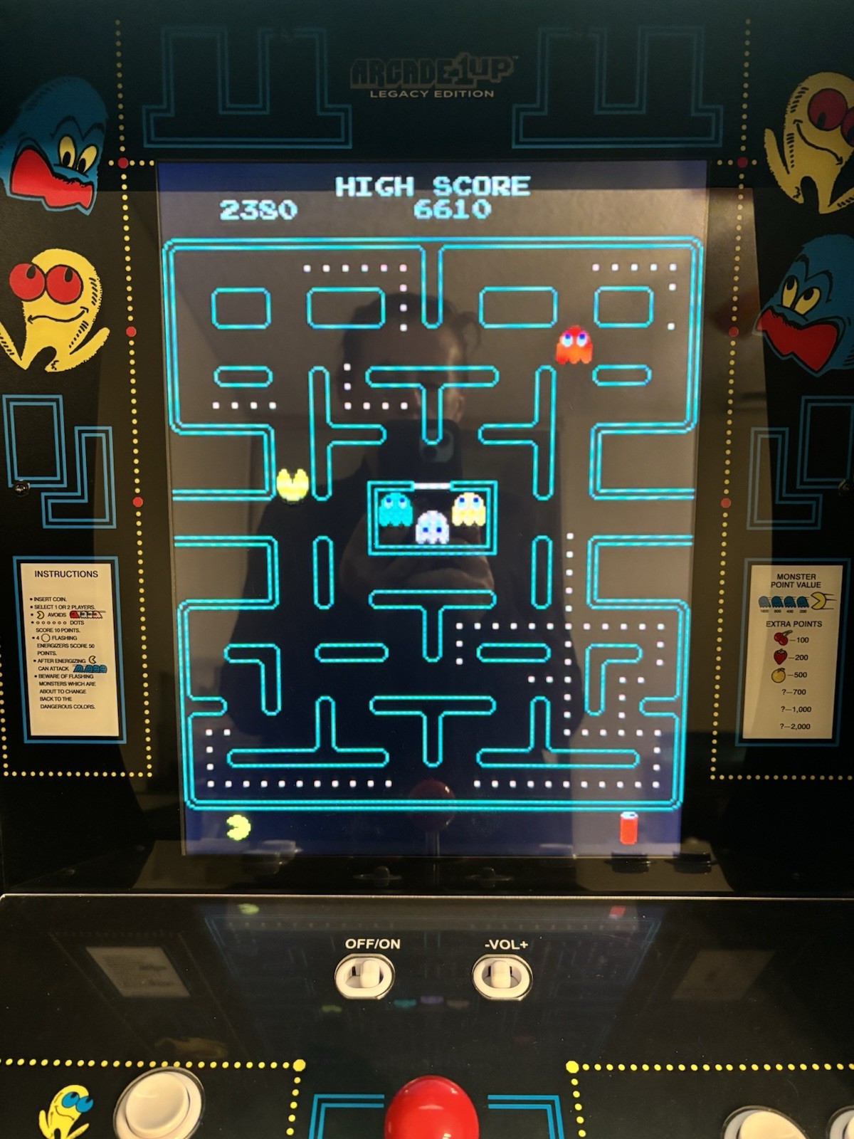 Arcade1up Pac-Man 12 in 1 legacy edition