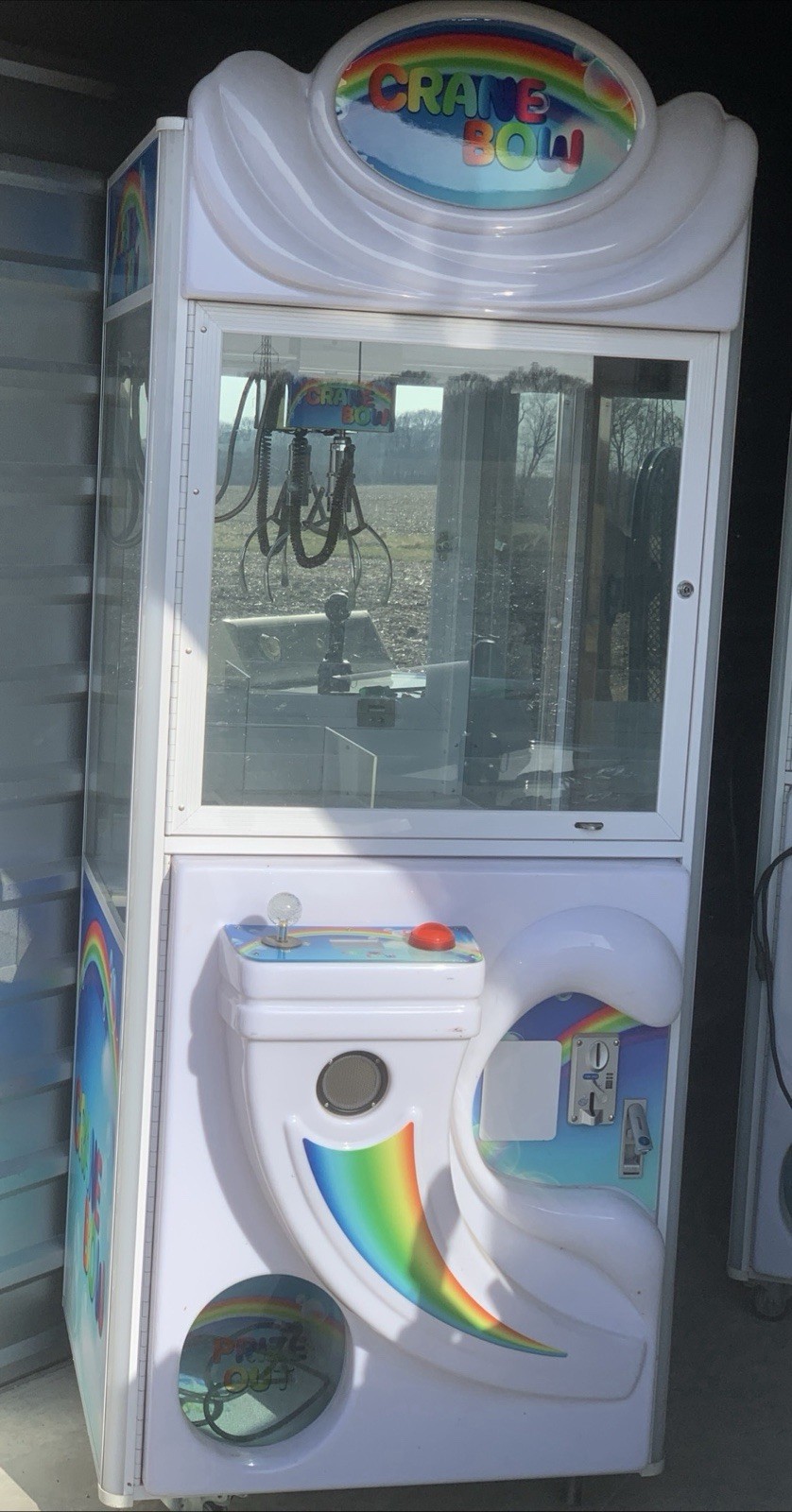 Full Size Arcade Claw Crane Machine Crane Bow