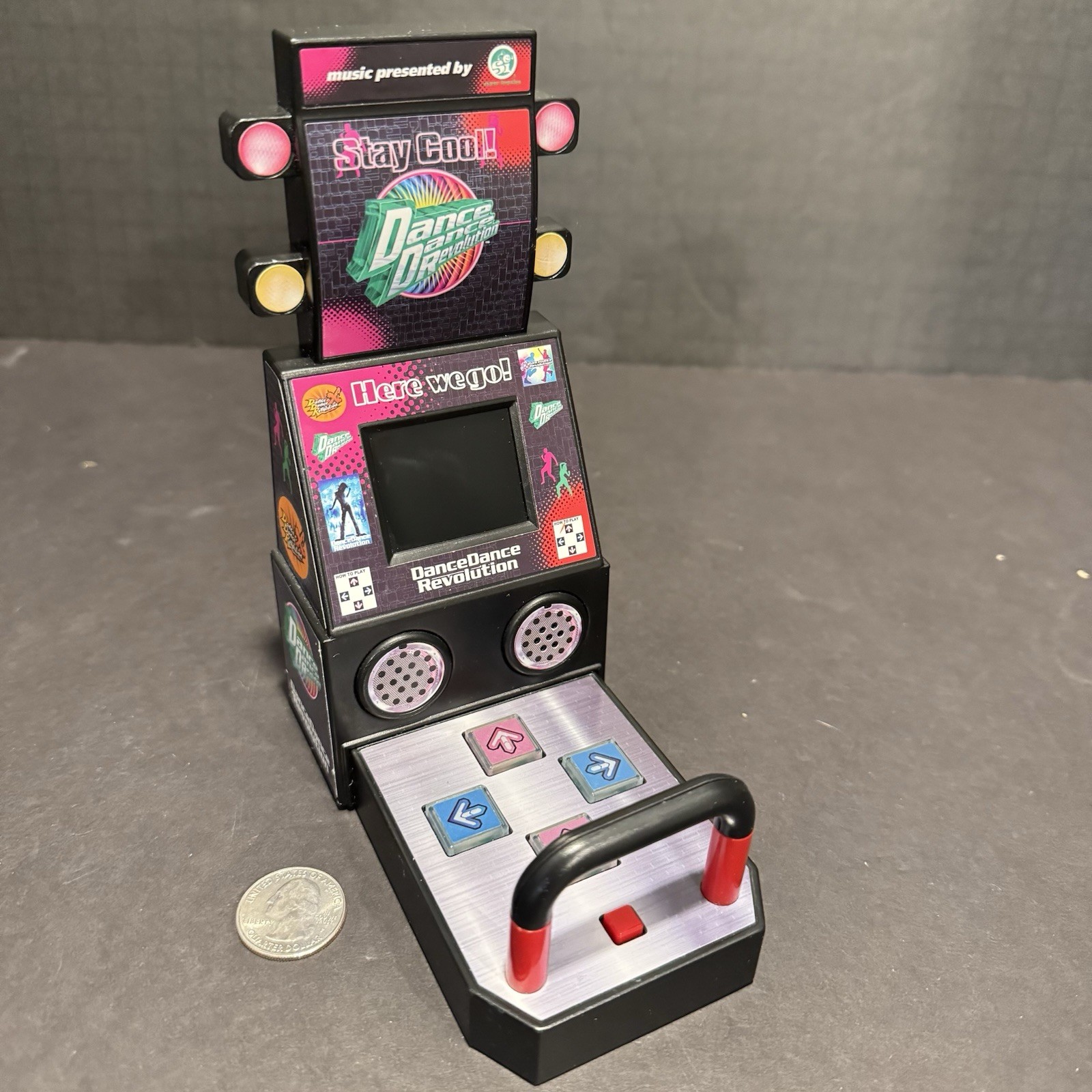 DANCE DANCE REVOLUTION * Super Impulse Arcade Mini Tabletop KONAMI Works! RARE!