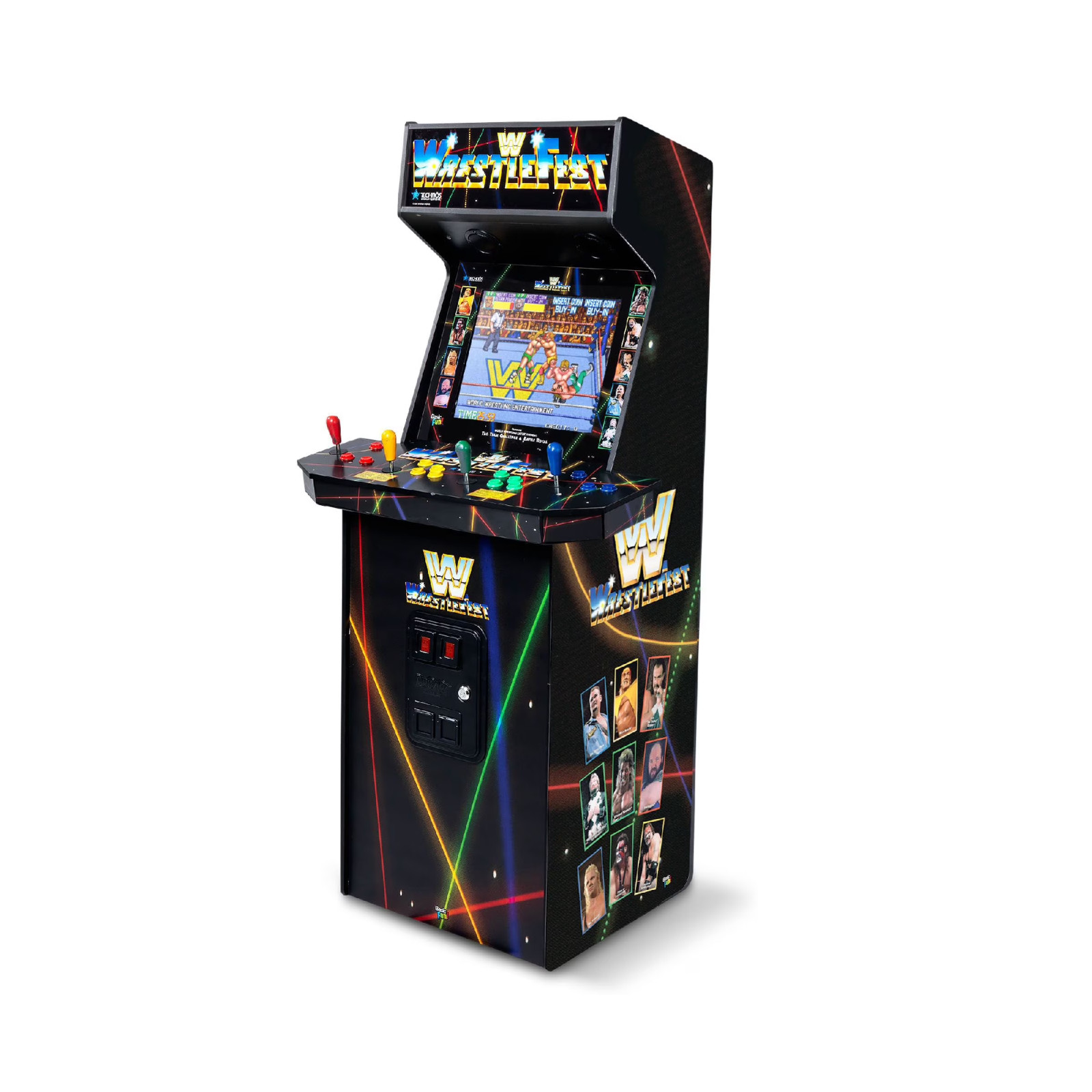 4 Player WWE Supreme Series Premium Arcade Cabinet 5 Games Included