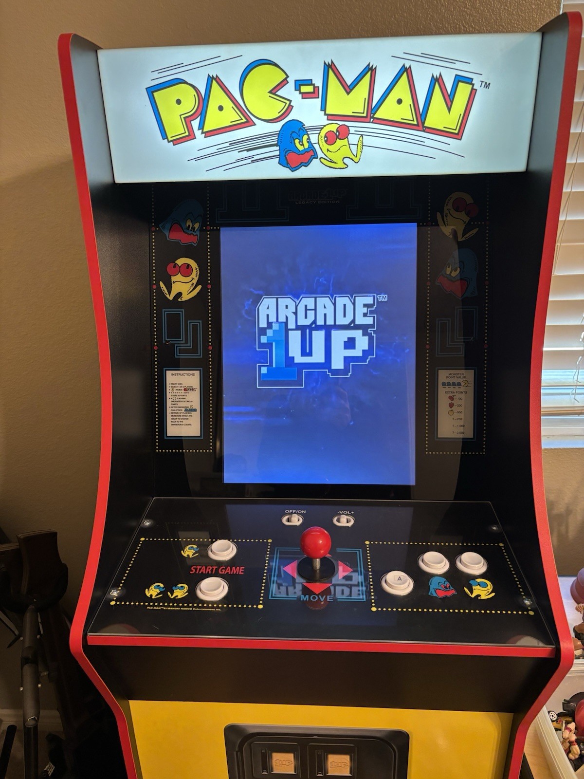 Arcade1up Pac-Man 12 in 1 legacy edition