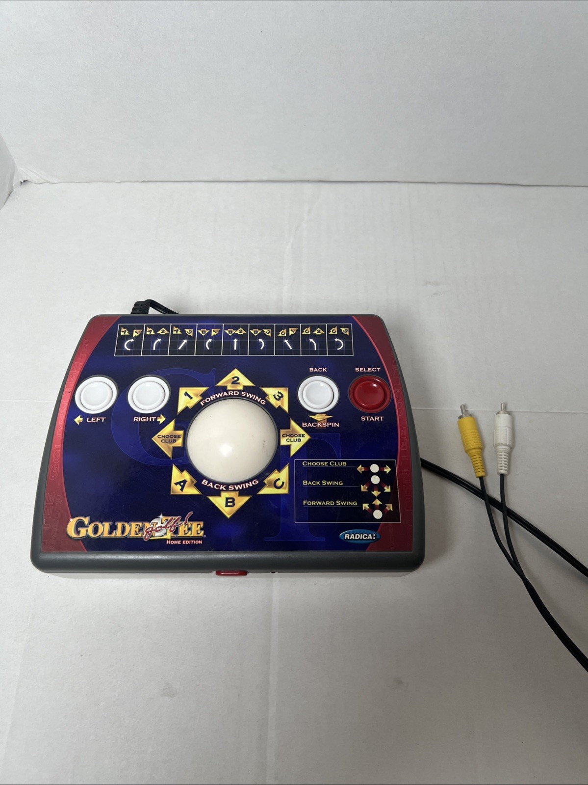 Golden Tee Golf Plug & Play Home Edition 2005 TV Arcade Video Game by Radica