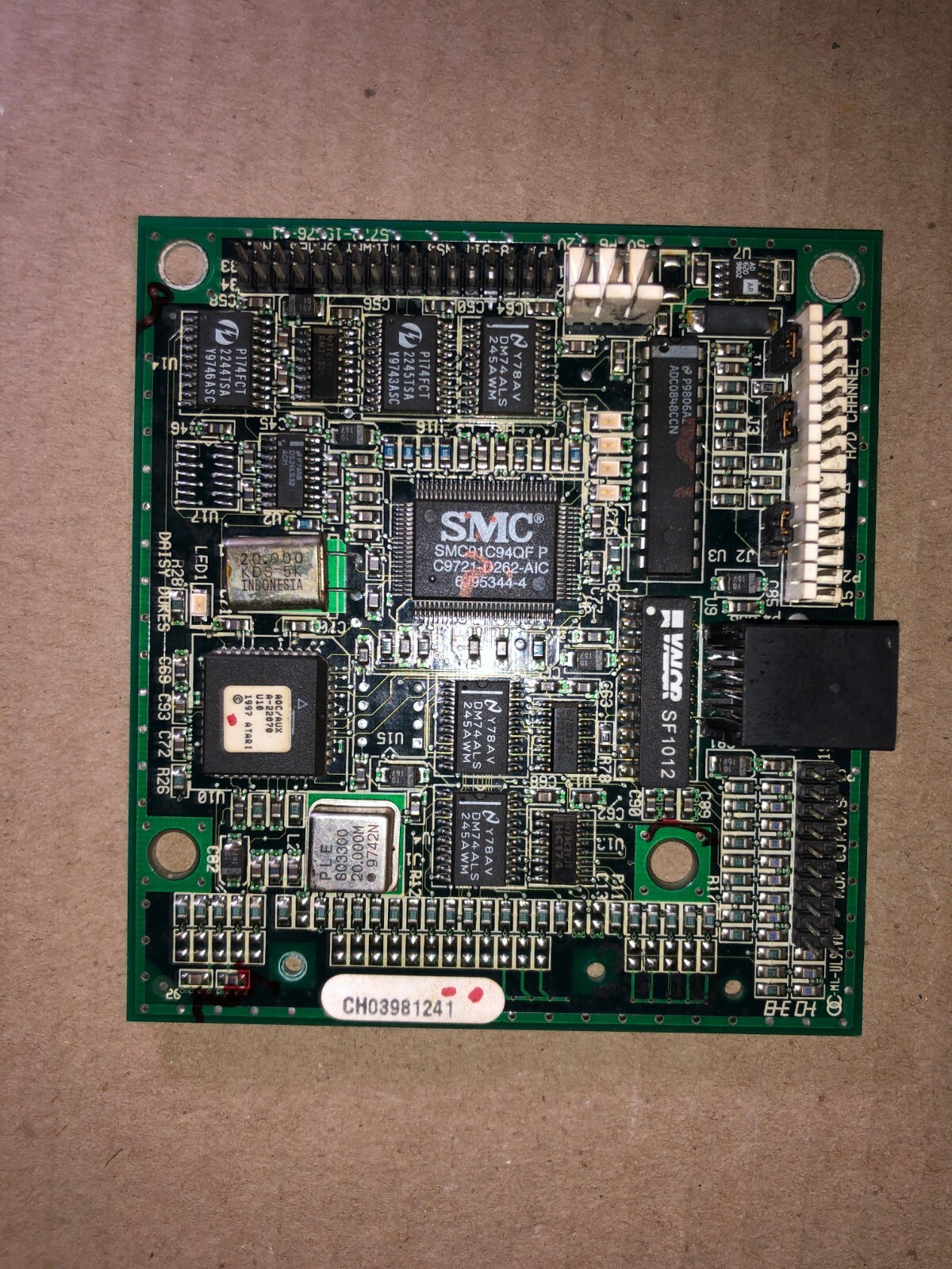 CALIFORNIA SPEED “DAISY DUKES” PCB MIDWAY 5772-15576-01 ARCADE