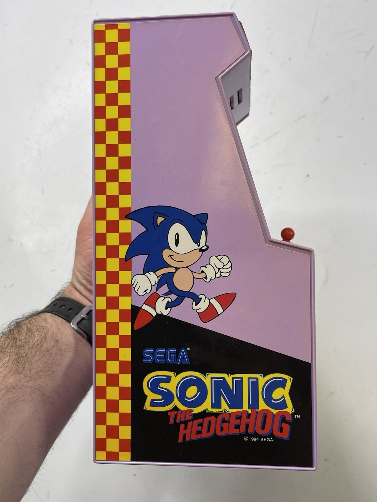 Sega Sonic The Hedgehog Talking Arcade Cash Bank Super Rare *not Working