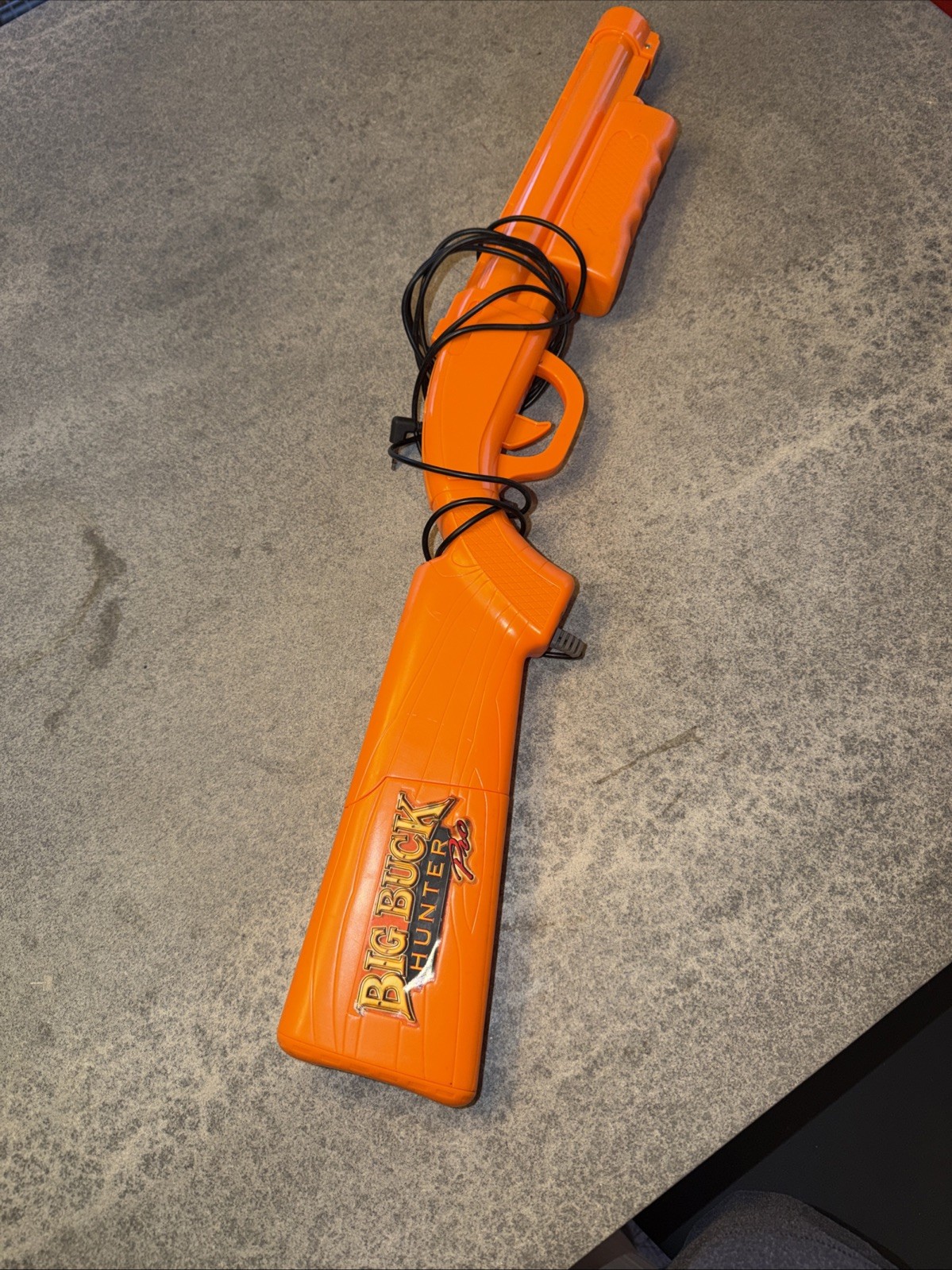 Big Buck Hunter Pro Plug & Play Replacement Orange Gun ONLY (No Sensor Included)