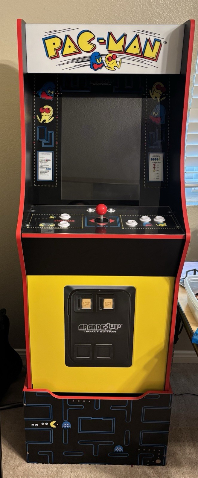 Arcade1up Pac-Man 12 in 1 legacy edition