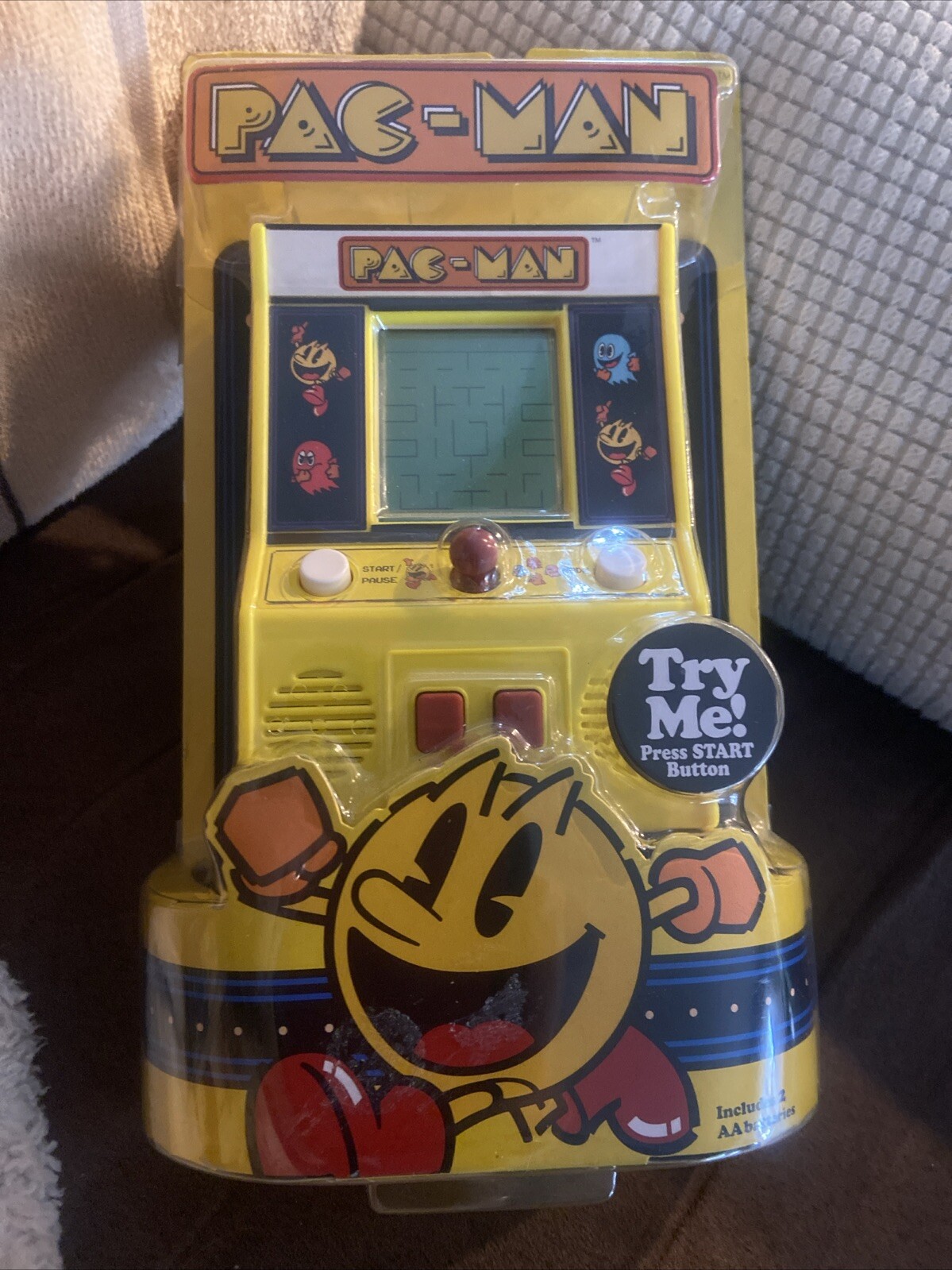 Pac-Man Classic Arcade Handheld Gameplay New In Box