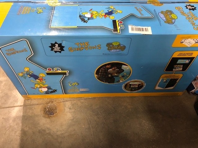 Arcade1up The Simpsons 4Player Video Arcade Machine
