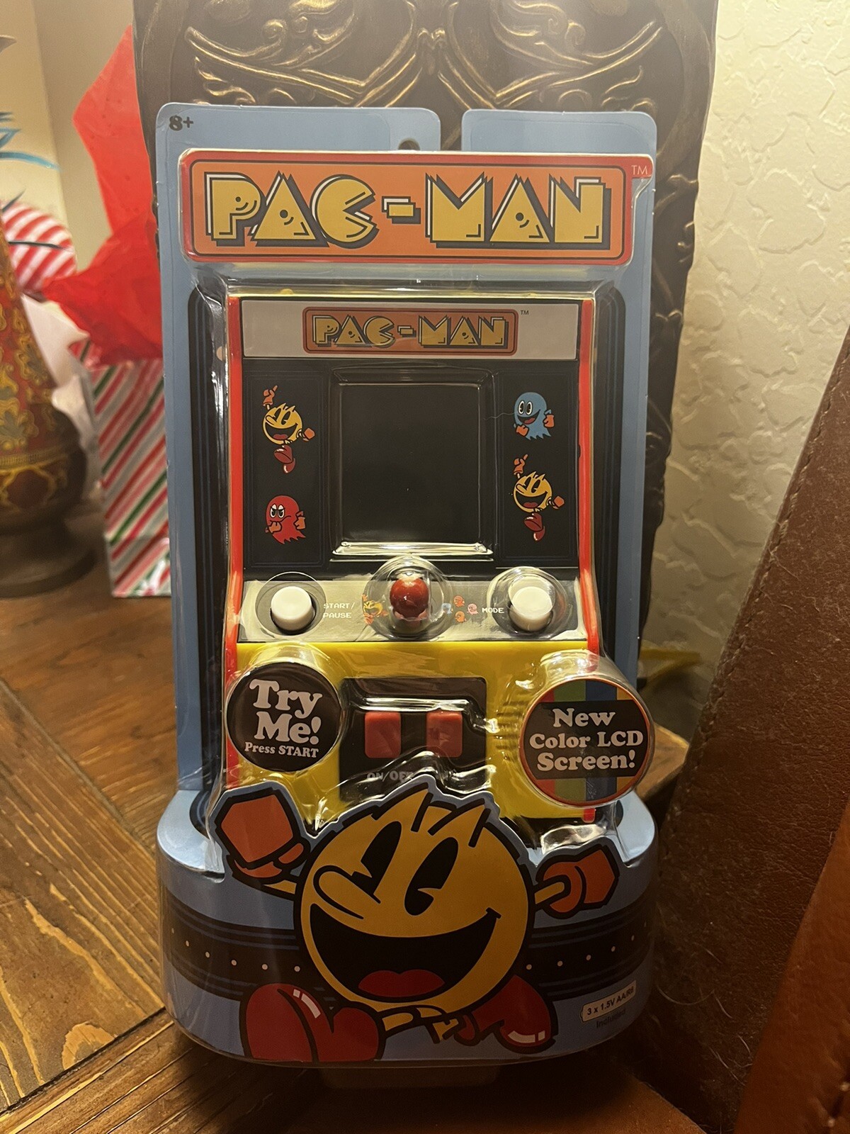 Mini Pac-Man Handheld Classic Arcade Pacman Machine Brand New Unopened