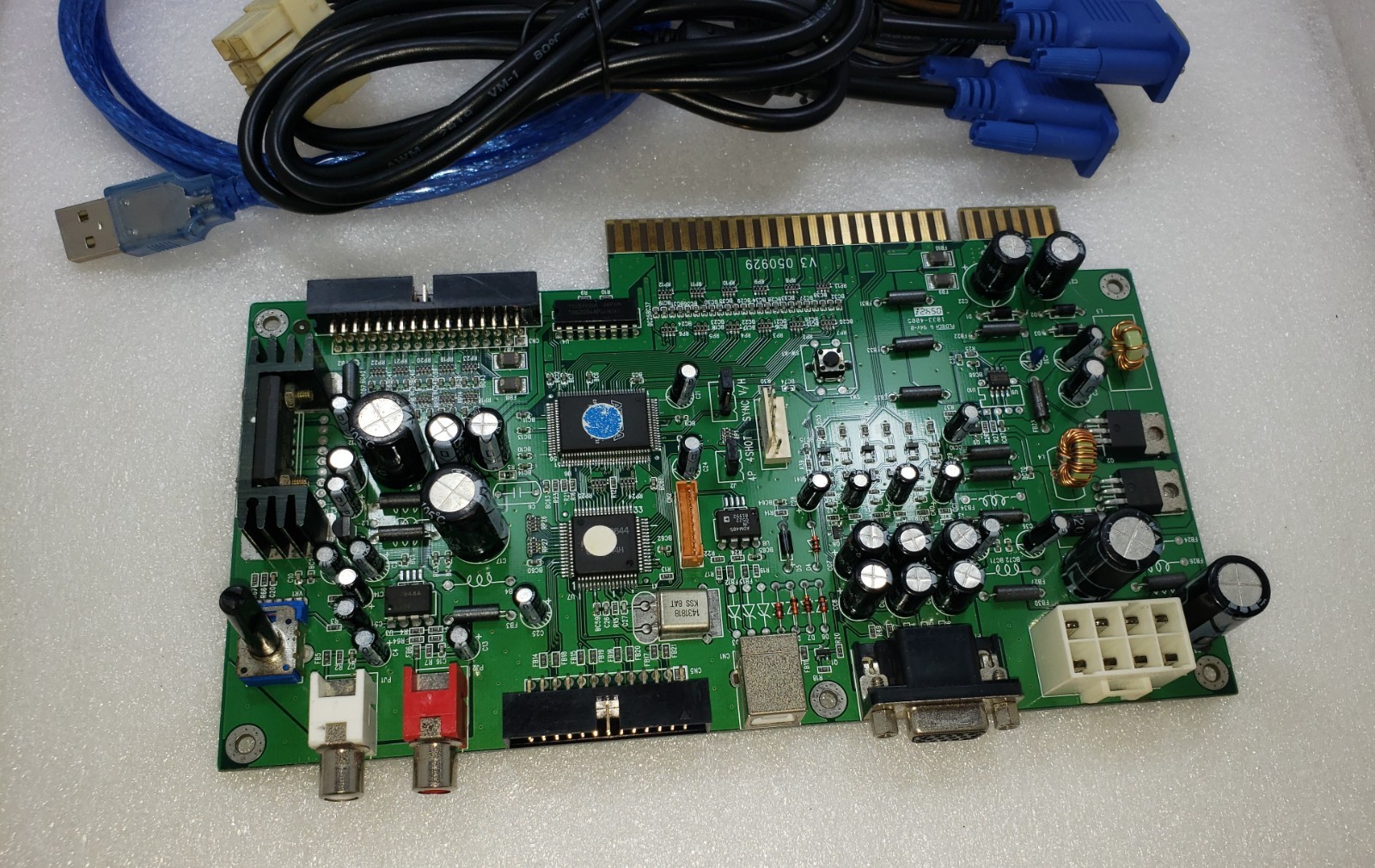 Jamma JVS Converter I/O Board Ver.2.0 w/ cable for Arcade Console System