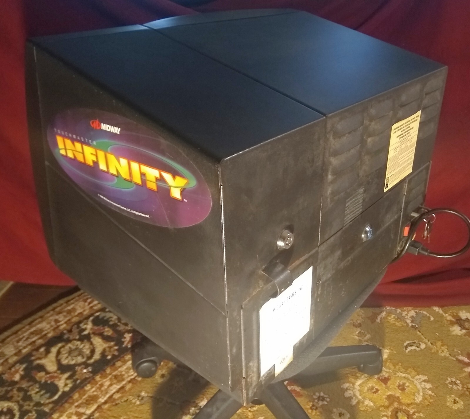 Midway Infinity Touchmaster Touch Master Screen Bar Video Game Playboy magazine