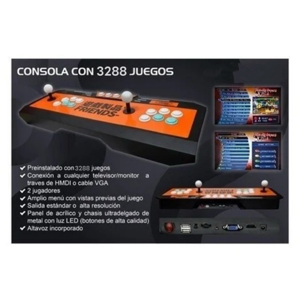 PDL PDR Pan**do**ra box Austar Console 1280x720P 9H 3288 Games in 1 NIB