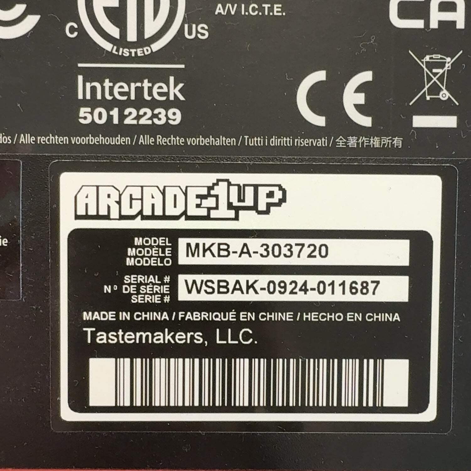 Arcade1Up Mortal Kombat II Arcade Machine MKB-A-405729