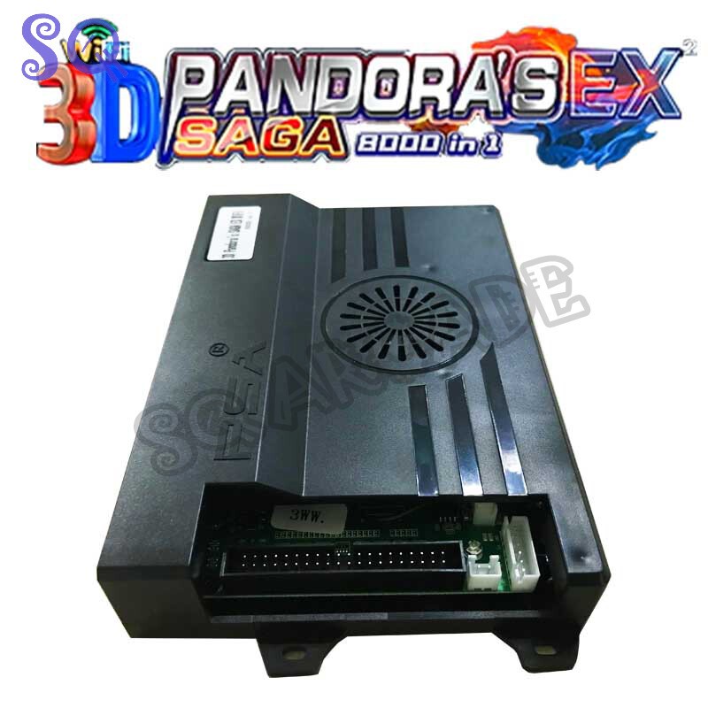 3D pandora box Saga EX 8000 Game Board home version Arcade game HDMI