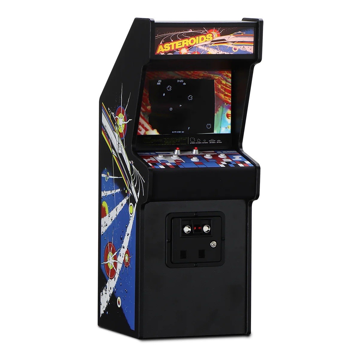 NEW WAVE TOYS REPLICADE ASTEROIDS ARCADE VIDEO GAME ATARI 1/6 NEW SEALED *US*