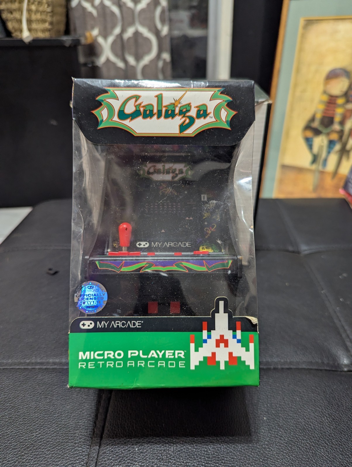 My Arcade Micro Player Mini Retro Arcade Machine: Galaga Video Game Sealed!!