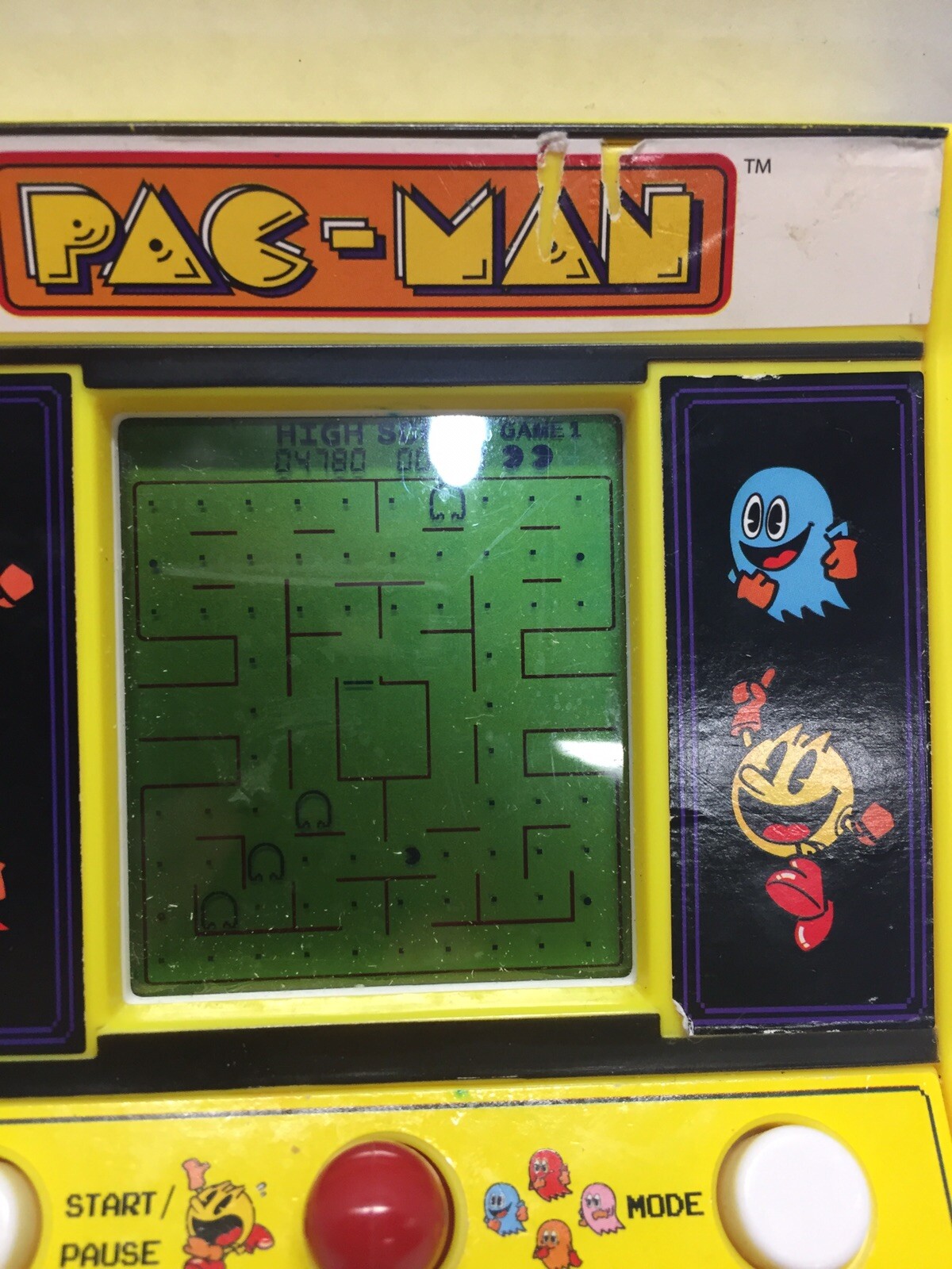 Bandai Namco Mini Pack-man Arcade Game Item # 09521 *Tested Working*
