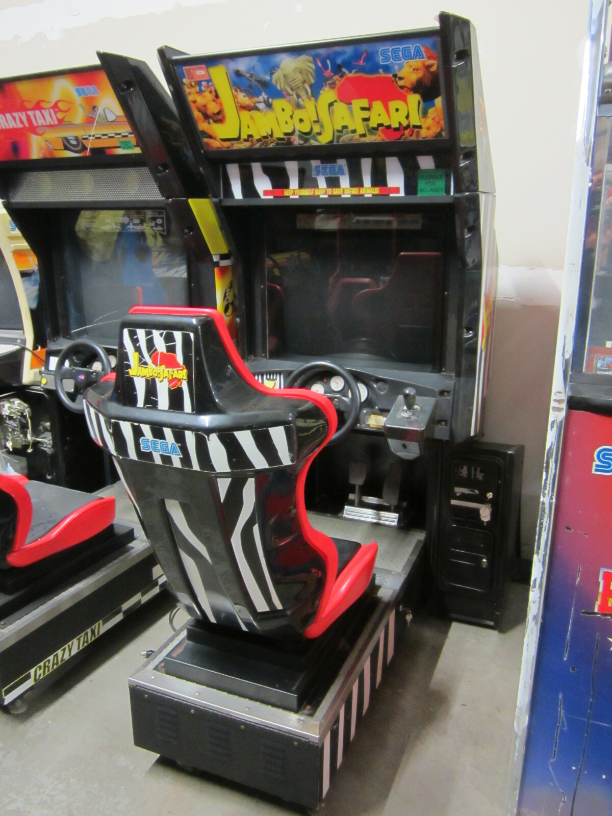 JAMBO SAFARI ARCADE MACHINE by SEGA (Excellent Condition) *RARE*