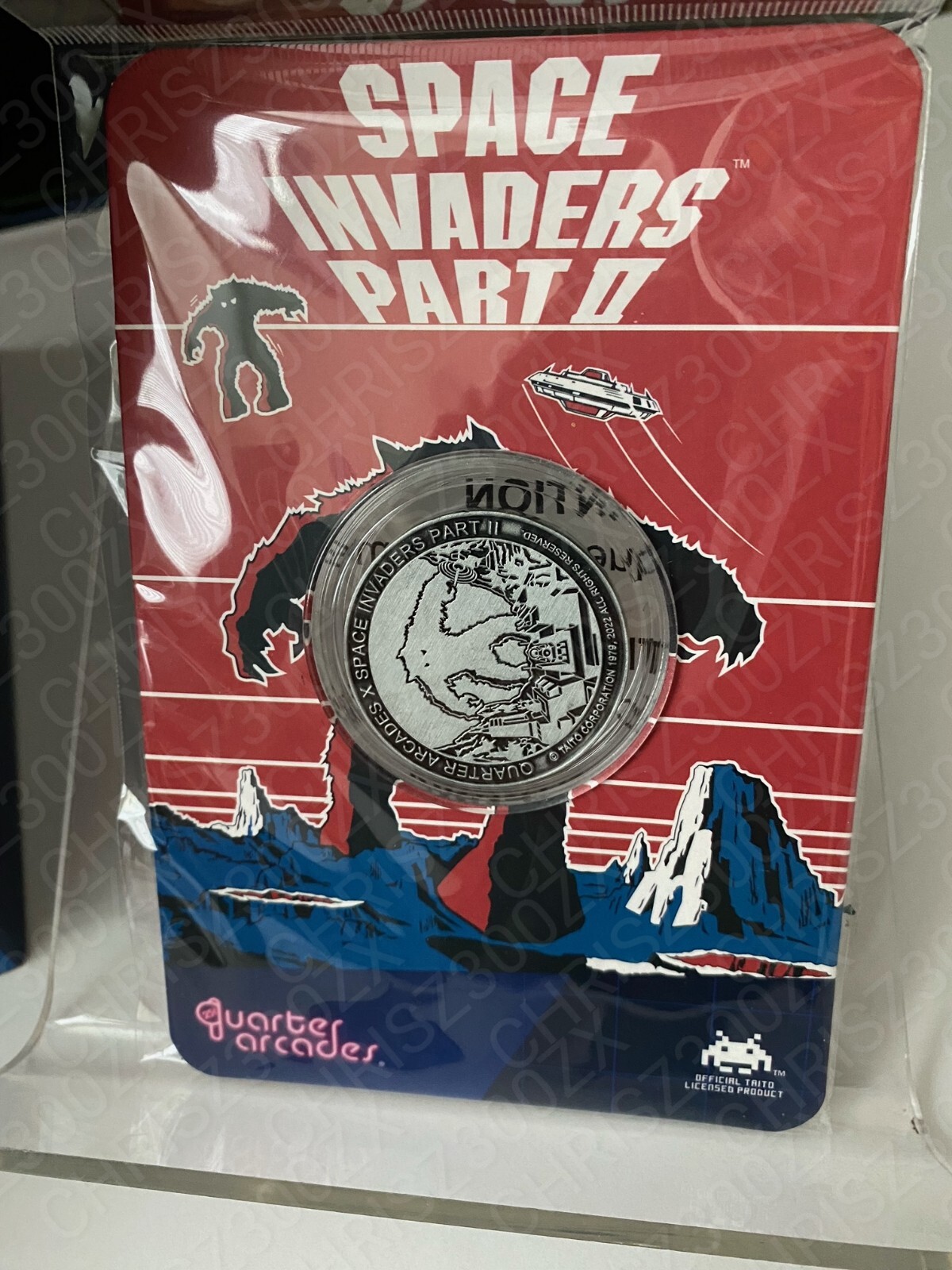 Space Invaders Part II Quarter Size Arcade Cabinet Signed Collector’s Edition