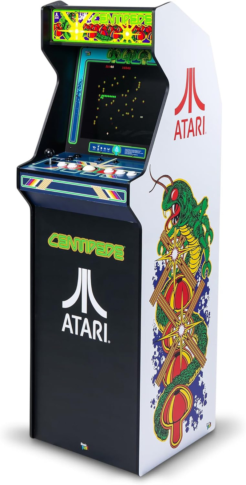 – Atari Centipede Ultra Series Game Machine, 40 Games, 17″ Liquid Crystal Screen