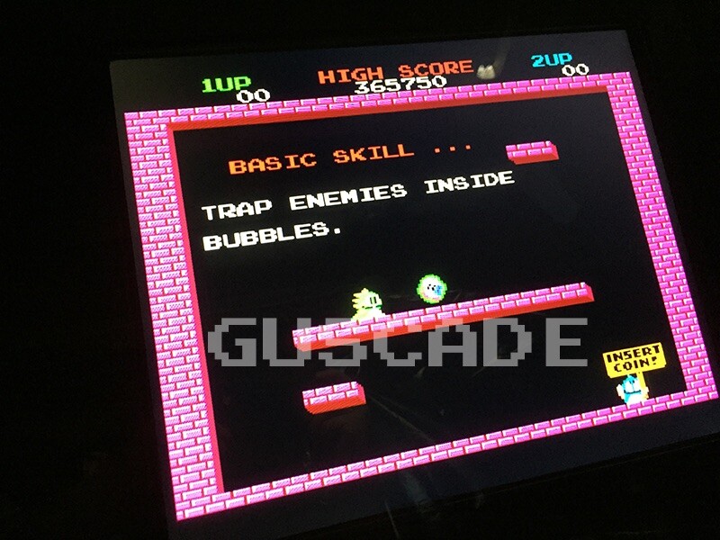 Bubble Bobble Arcade Machine NEW Cabinet Full Size Plays OVR 1022 Games Guscade