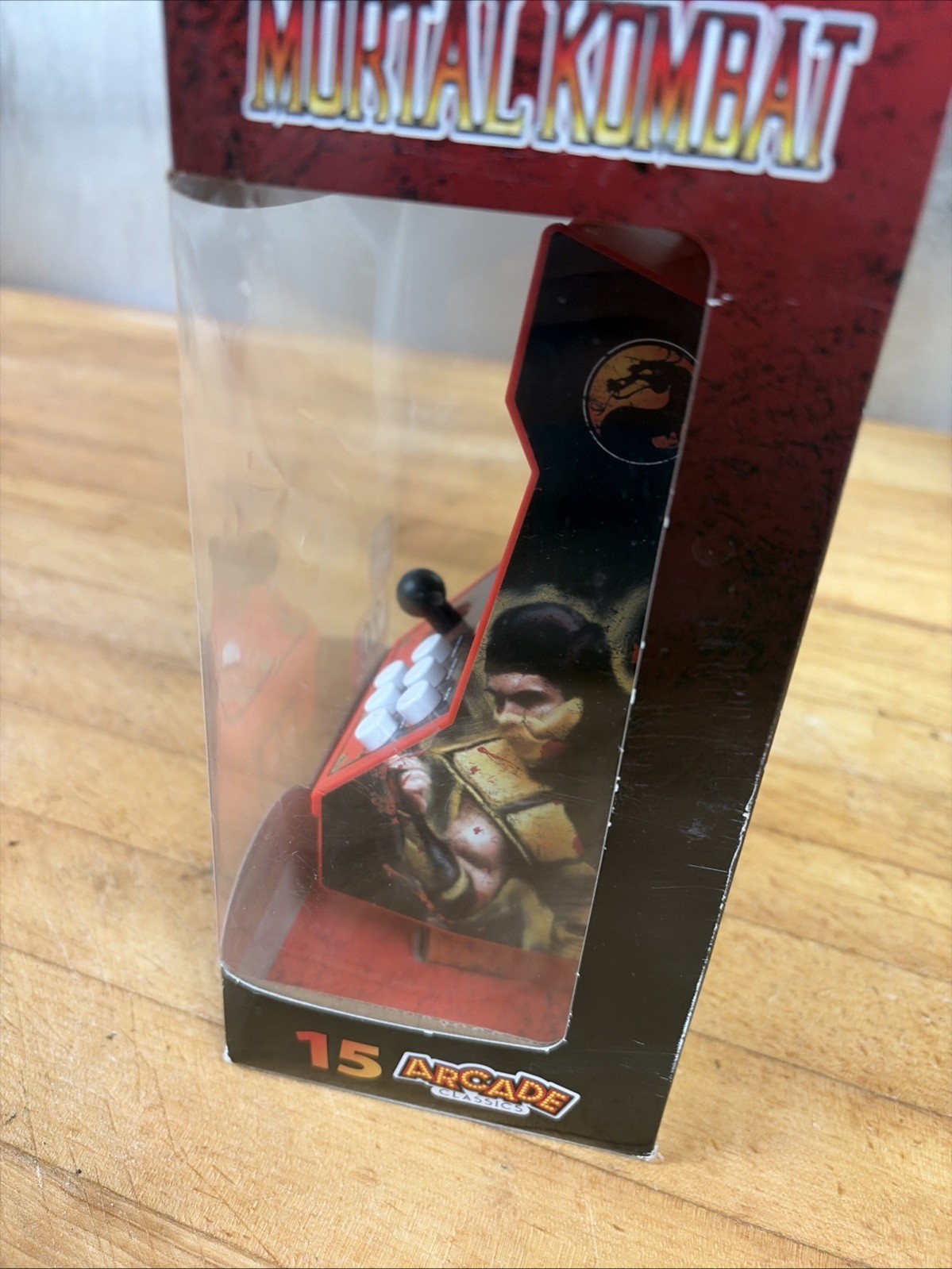 MORTAL KOMBAT Basic Fun Arcade Classics Machine Handheld Game Rare! #15 Combat