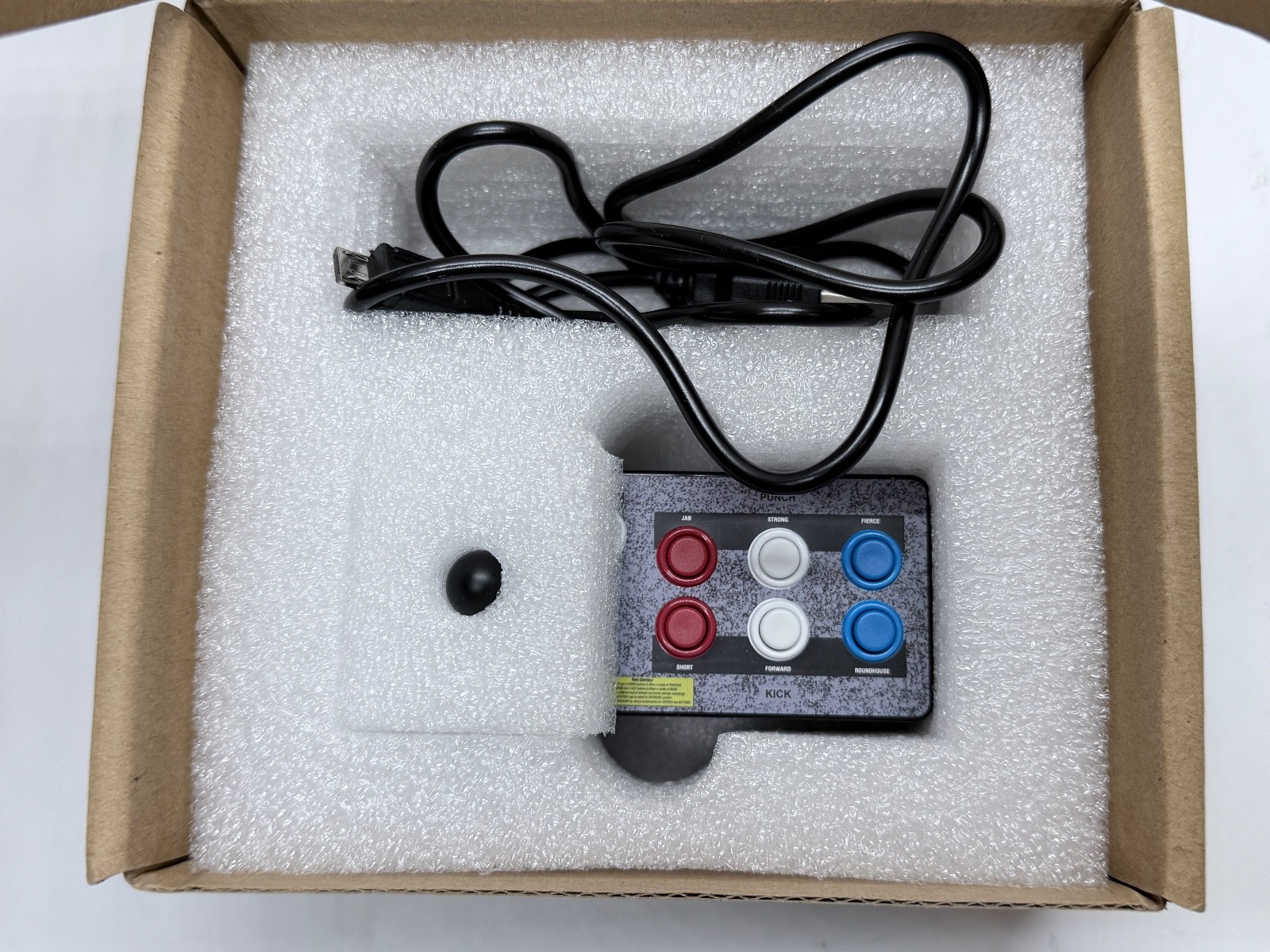 New Wave Toys Replicade Street Fighter II Fight Stick Mini Arcade